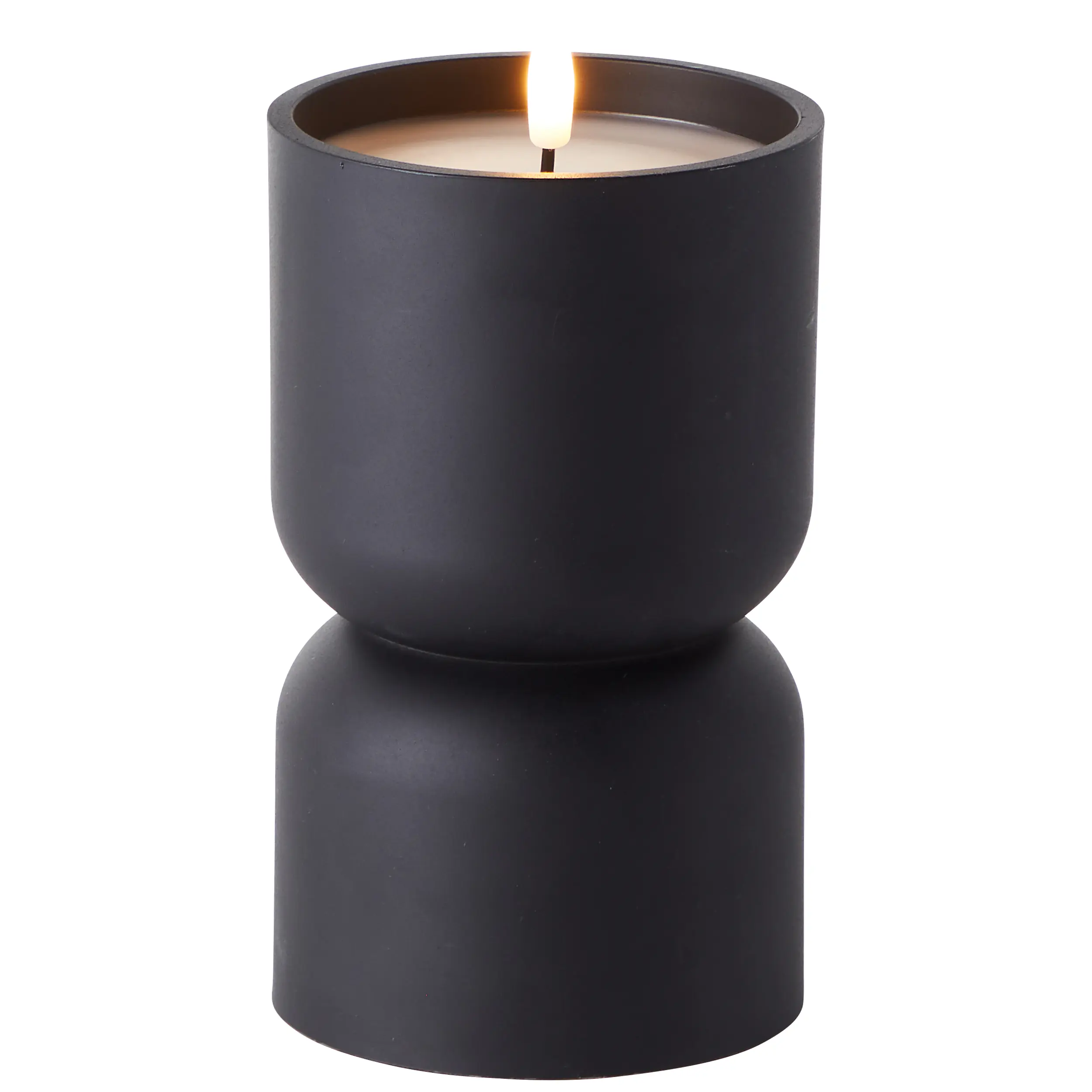 Brilliant LED Kerze batteriebetrieben mit Timer Ø 9,8 x 18,5 cm schwarz Brilliant LED Kerze batteriebetrieben mit Timer Ø 9,8 x 18,5 cm schwarz