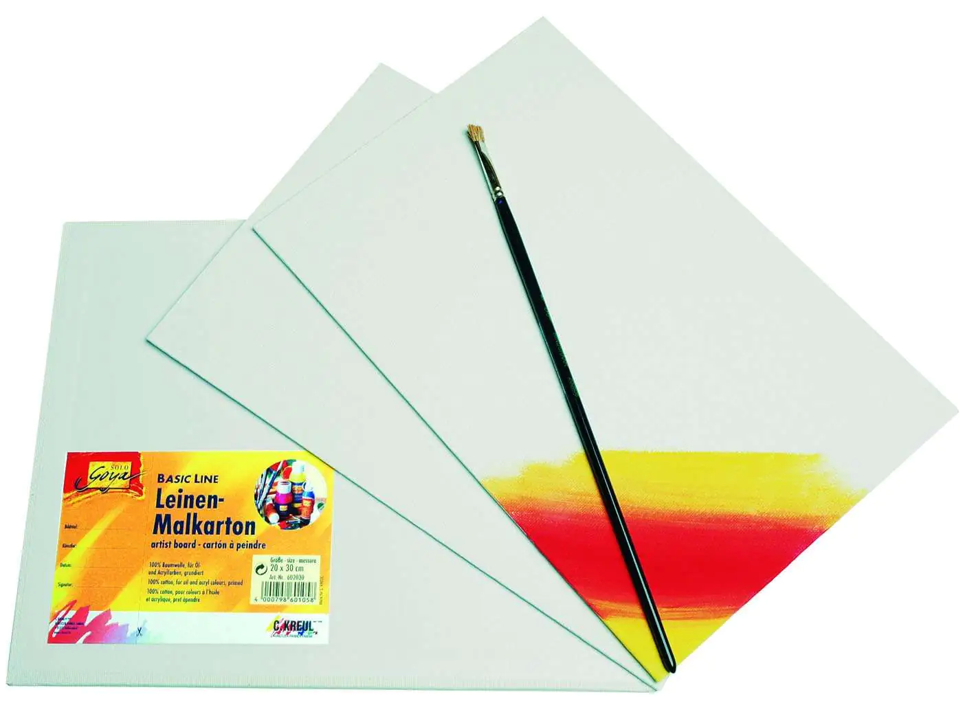 Kreul Solo Goya Basic Line Malkarton 18 x 24 cm Kreul Solo Goya Basic Line Malkarton 18 x 24 cm