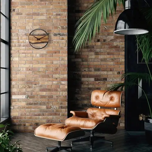 Nextime Wanduhr Forest Ø 45 cm