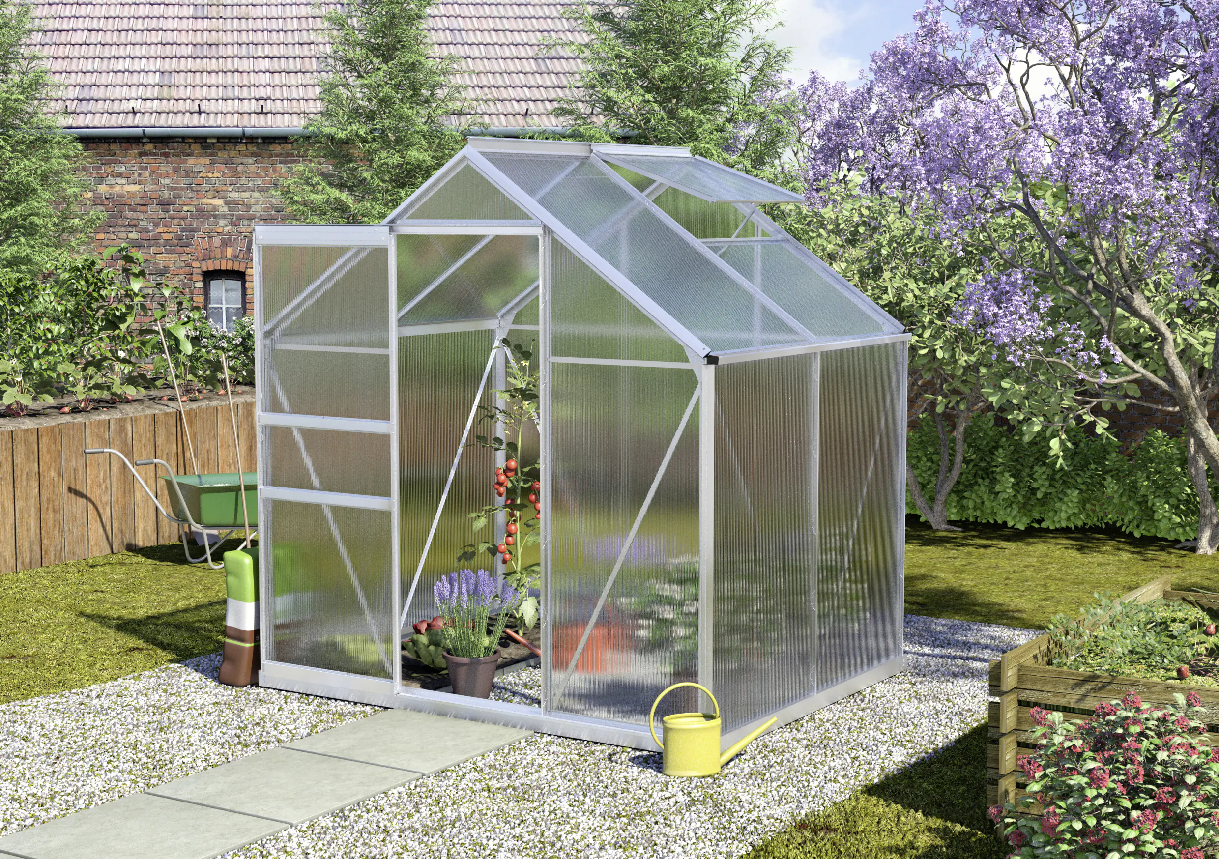 Vitavia Gewächshaus Calypso 3000 192 x 154 cm 6 mm HPK