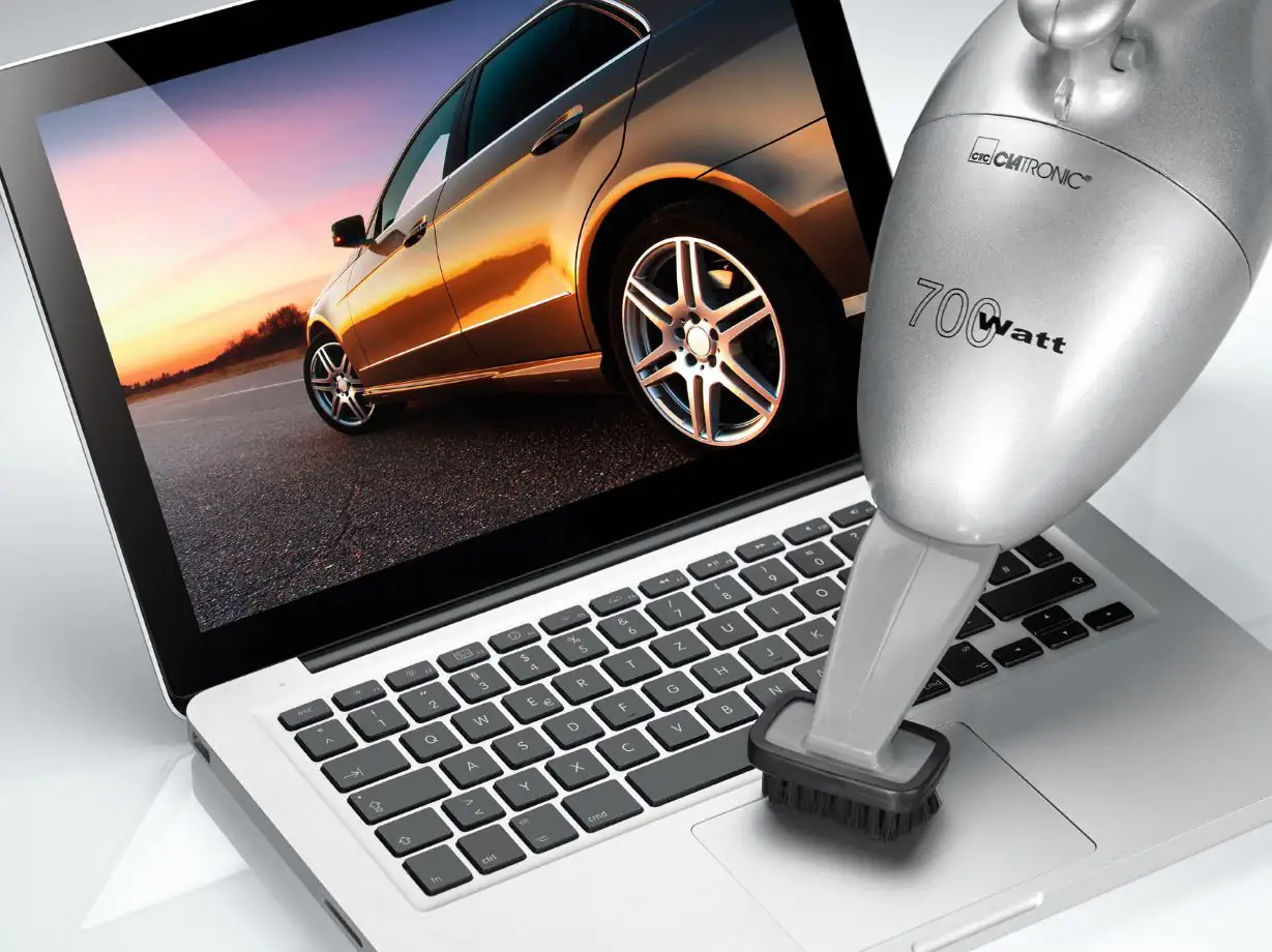 Clatronic Handstaubsauger HS 2631 700 Watt, Trockensauger, Permanentfilter