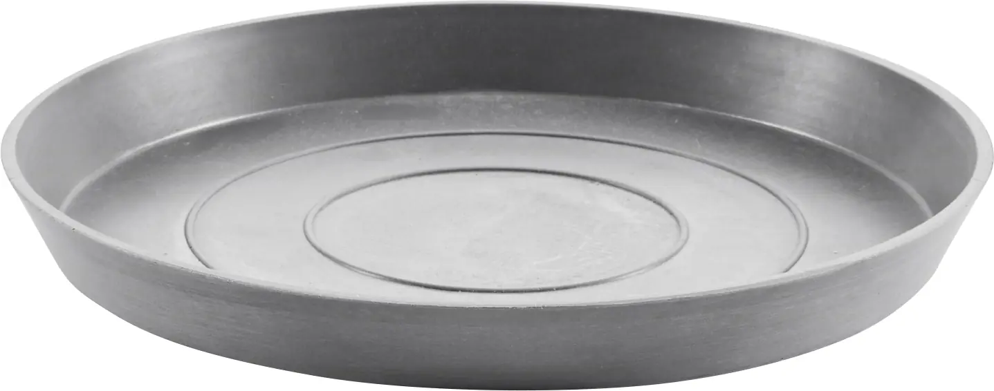 Ecopots Untersetzer grau Ø 21 cm Ecopots Untersetzer grau Ø 21 cm