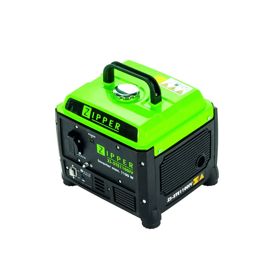 Zipper Inverter-Stromerzeuger ZI-STE1100IV 1100 W Benzin