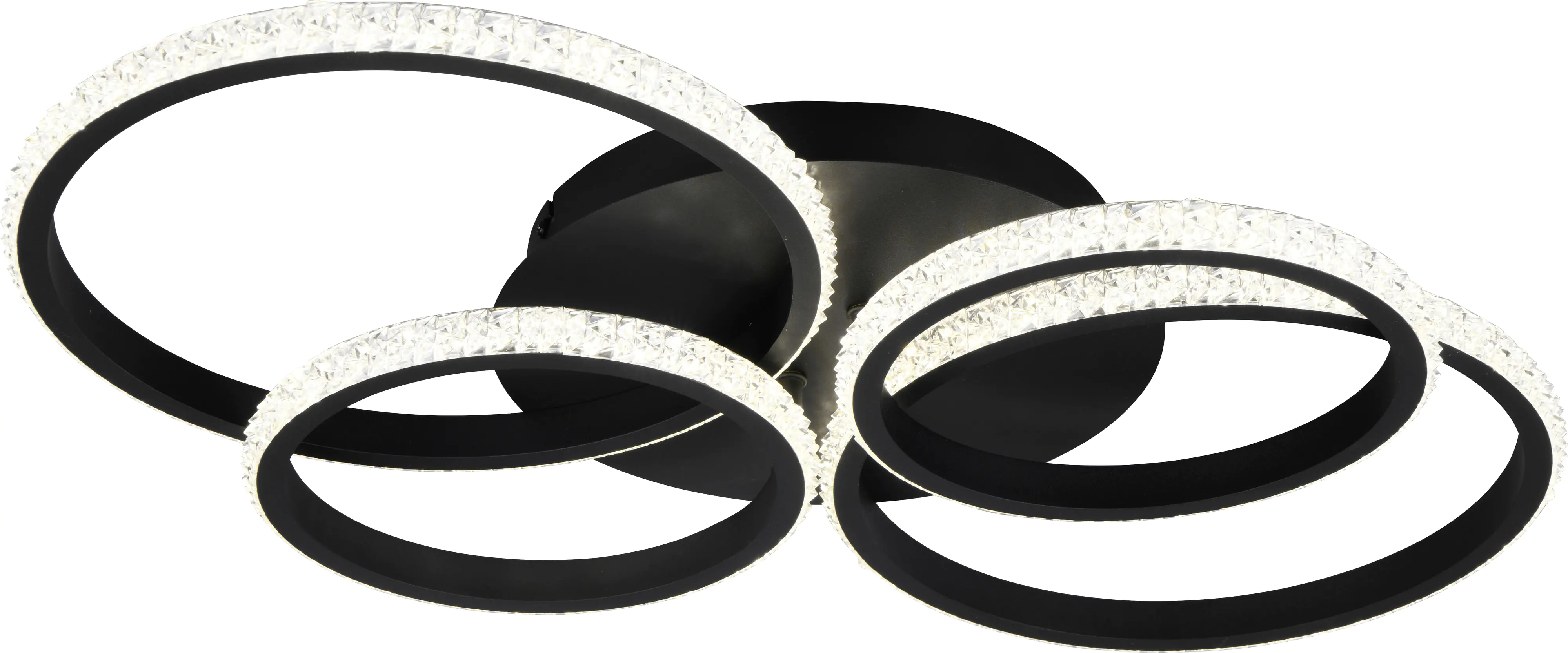 Trio Leuchten LED Deckenleuchte Cires 27W schwarz