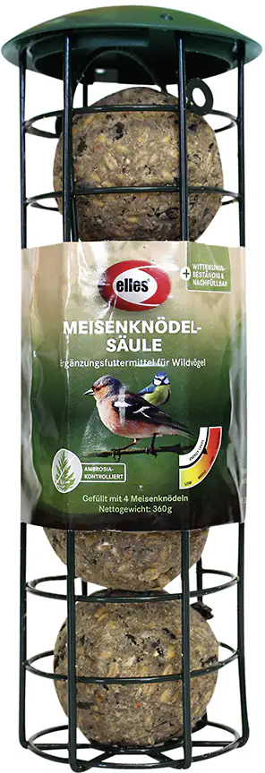 Elles Meisenknödelsäule mit 4 Meisenknödel