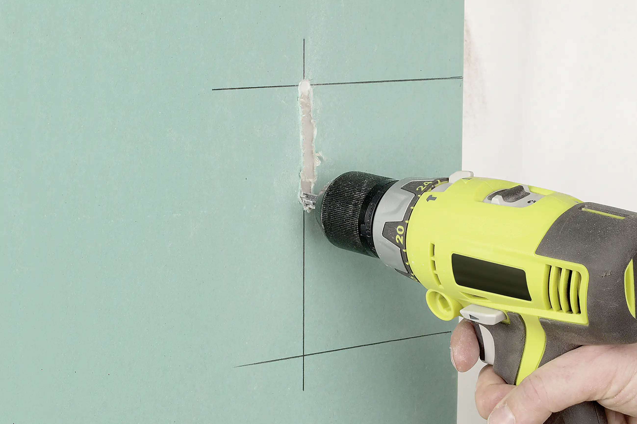 Wolfcraft Fräsbohrer für Gipskarton 7981000 Ø 8 mm Rundschaft