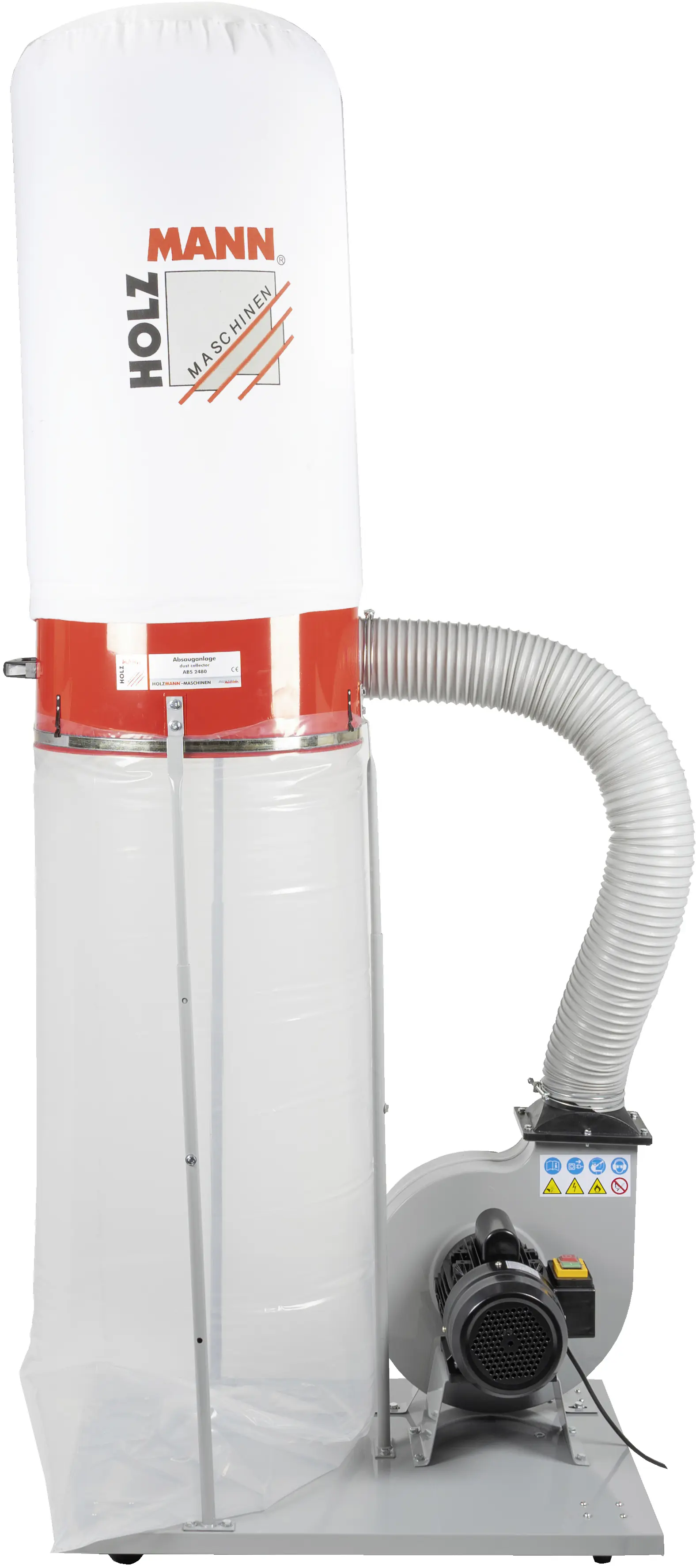 Holzmann Absauganlage ABS2480_400V 1500-2250 W inkl. Anschlussverteiler