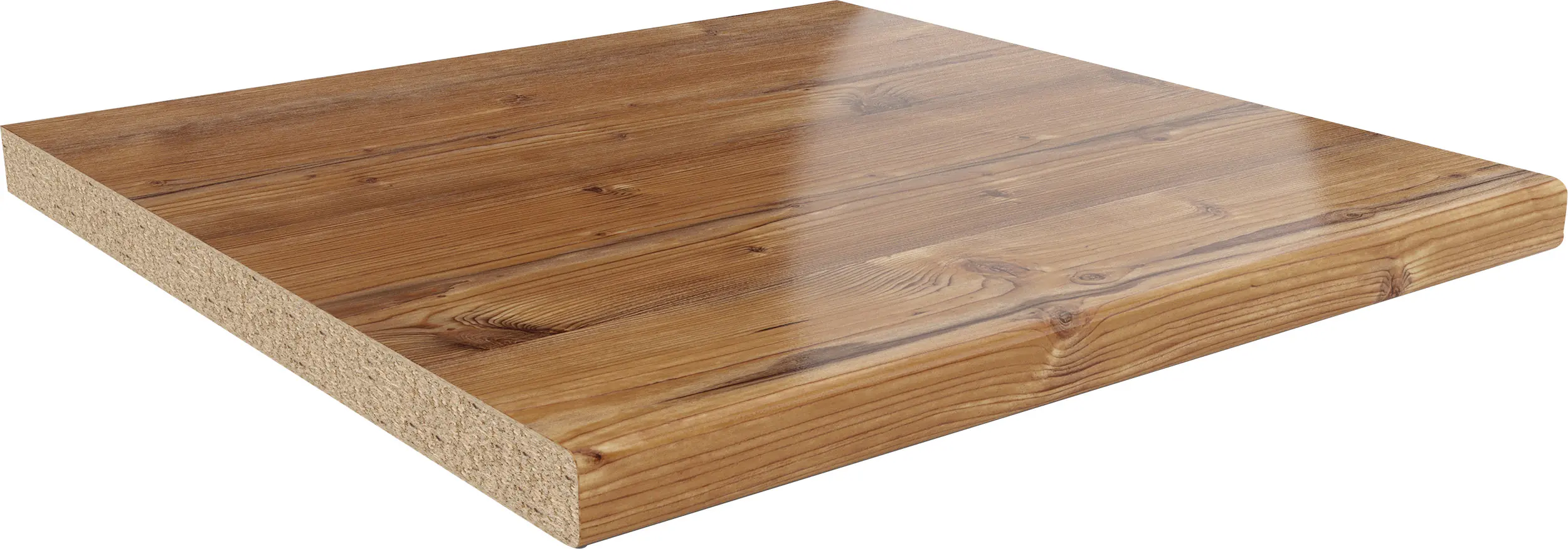 GetaElements Arbeitsplatte 410 x 60 cm, 39 mm Kiefer rustikal