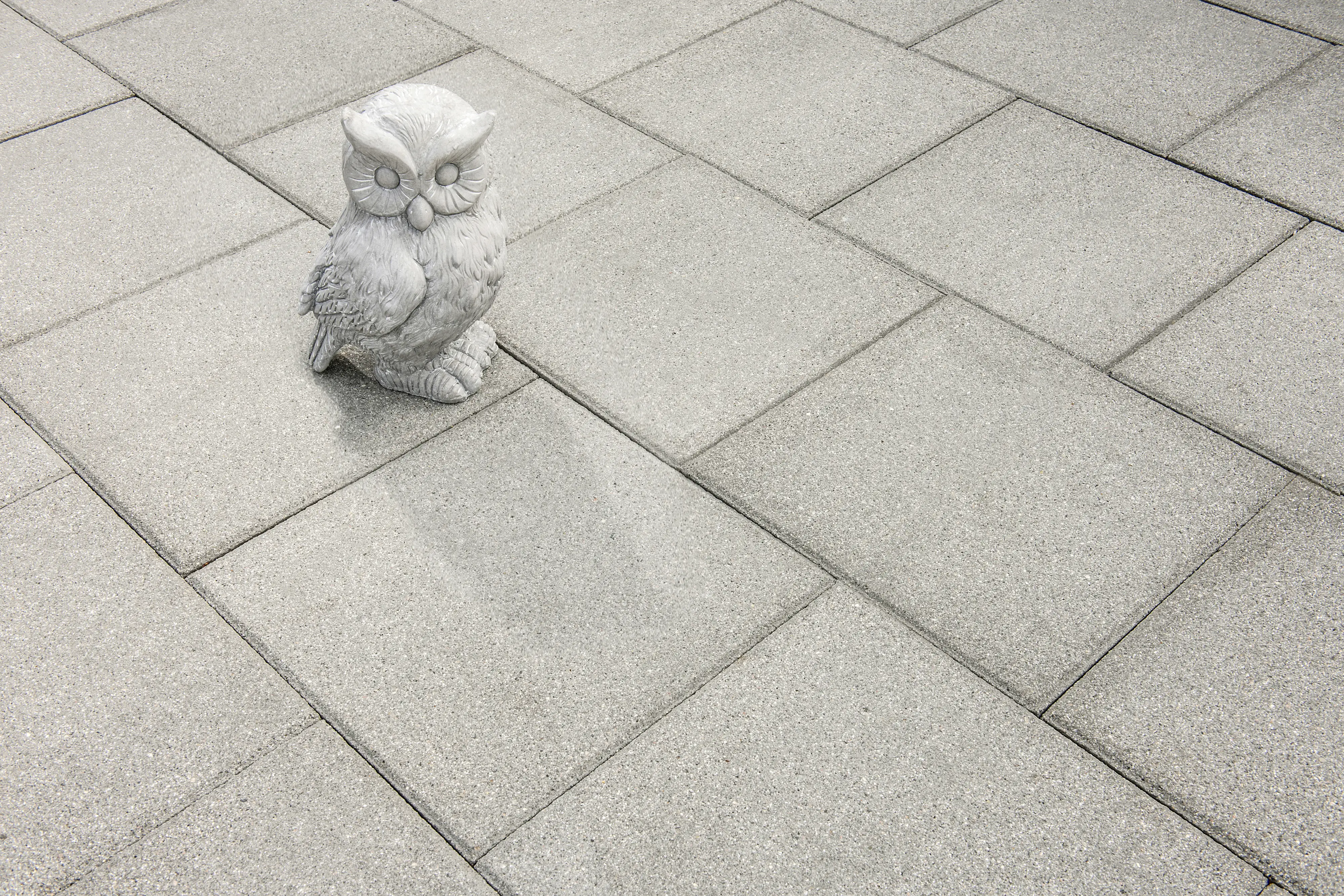 4251532300304_2714466 Diephaus Terrassenplatte Evora 40 x 40 x 4 cm quarzit-grau