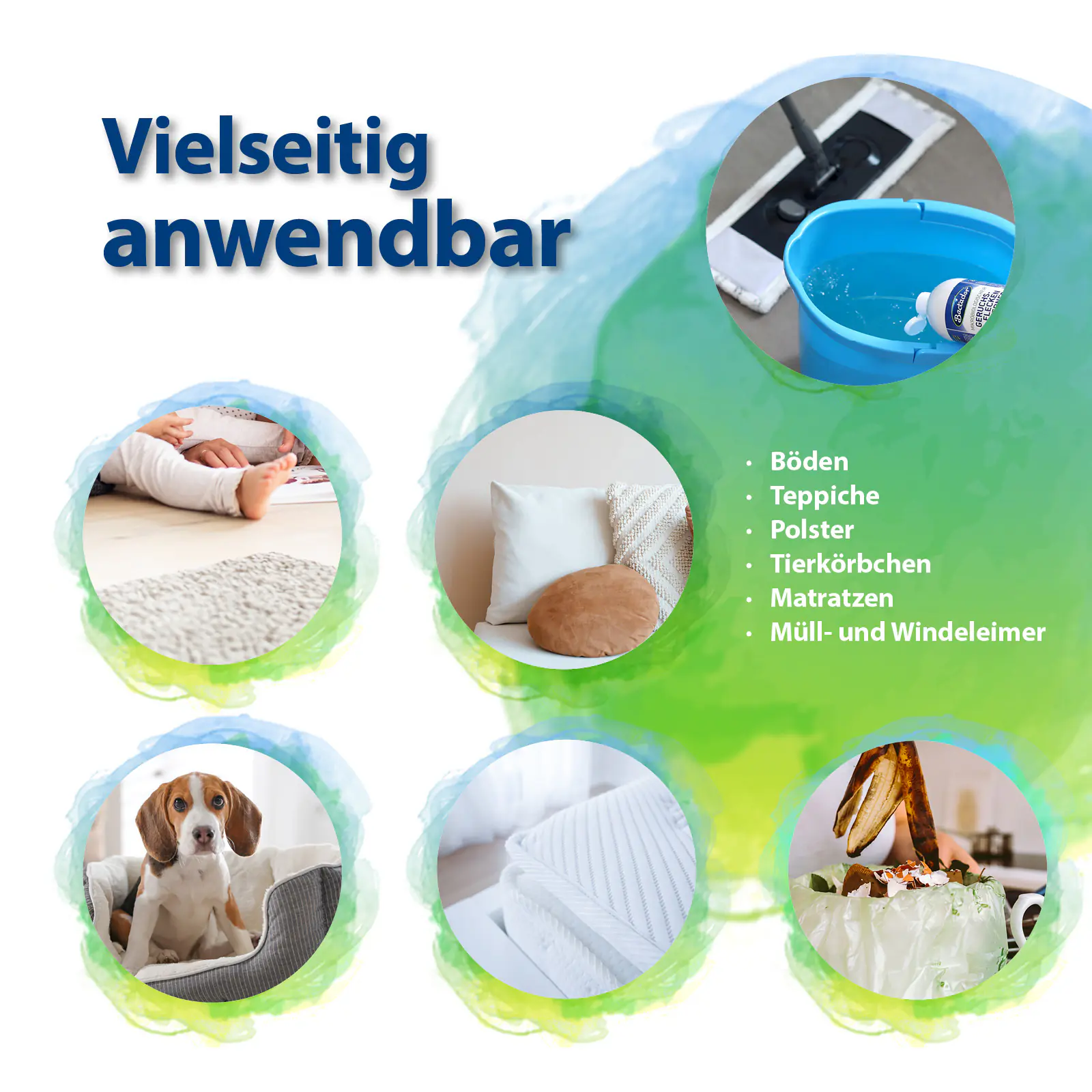 Bactador Geruchs- und Fleckenentferner Konzentrat 1 L