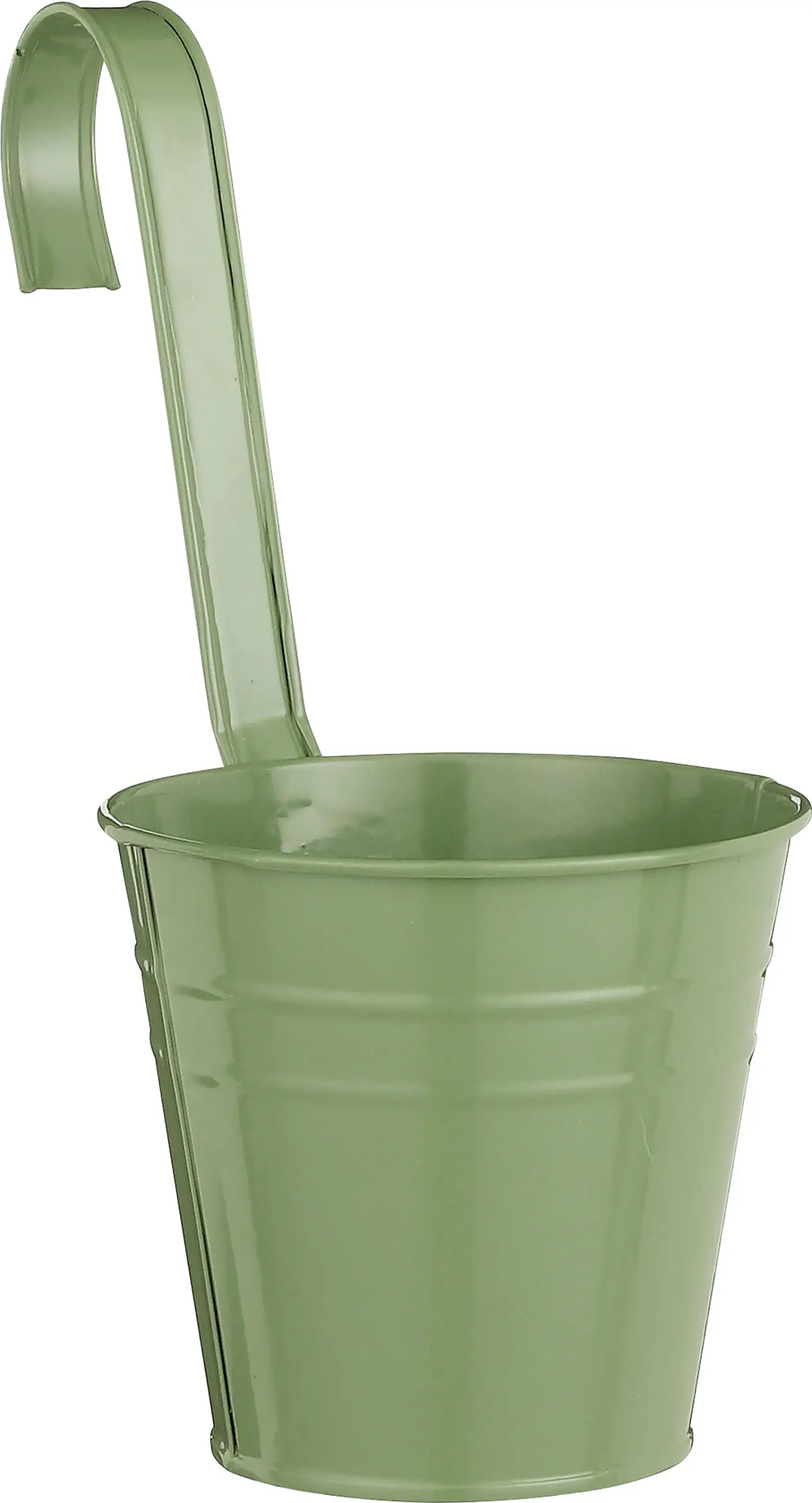 Mica Decorations Topf Joey Eisen Ø 13 x 12 cm hängend grün