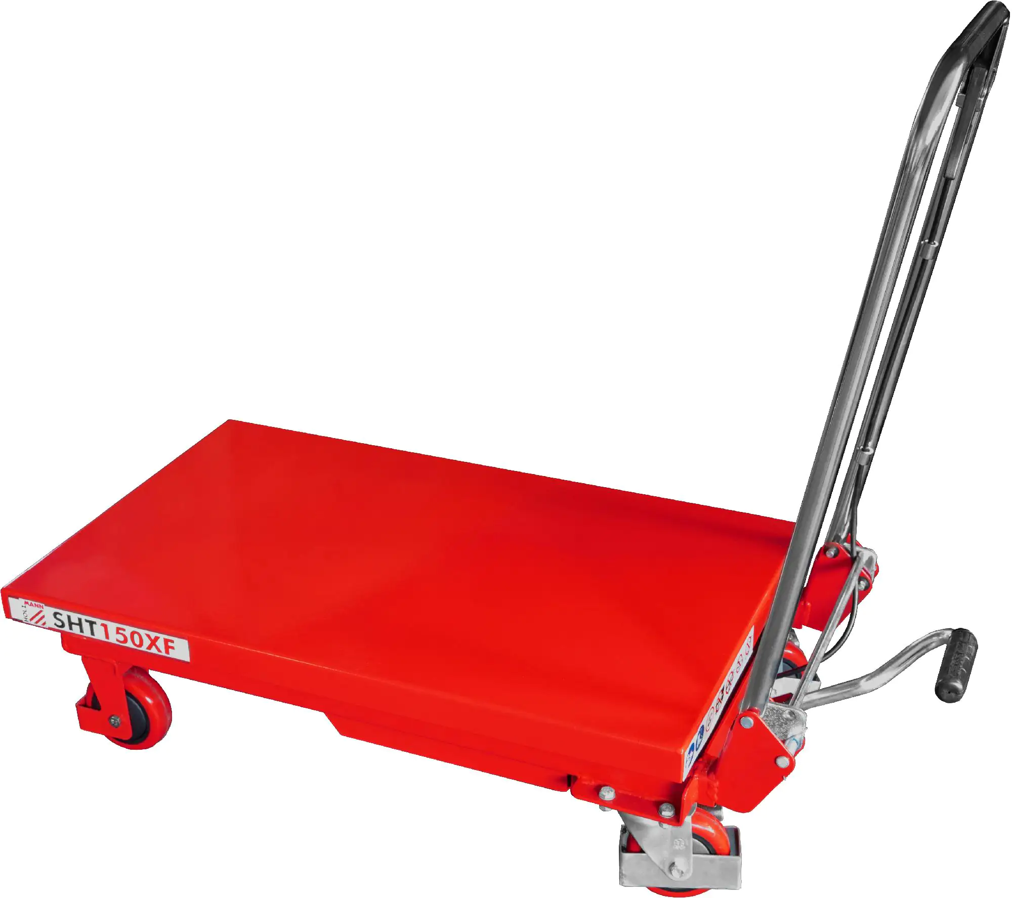 Holzmann Scheren-Hubtischwagen SHT150XF Höhe 22,5 - 74 cm