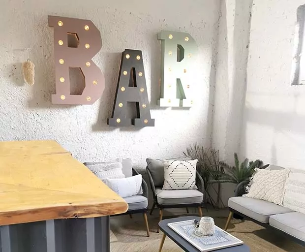 LED-Buchstaben bauen