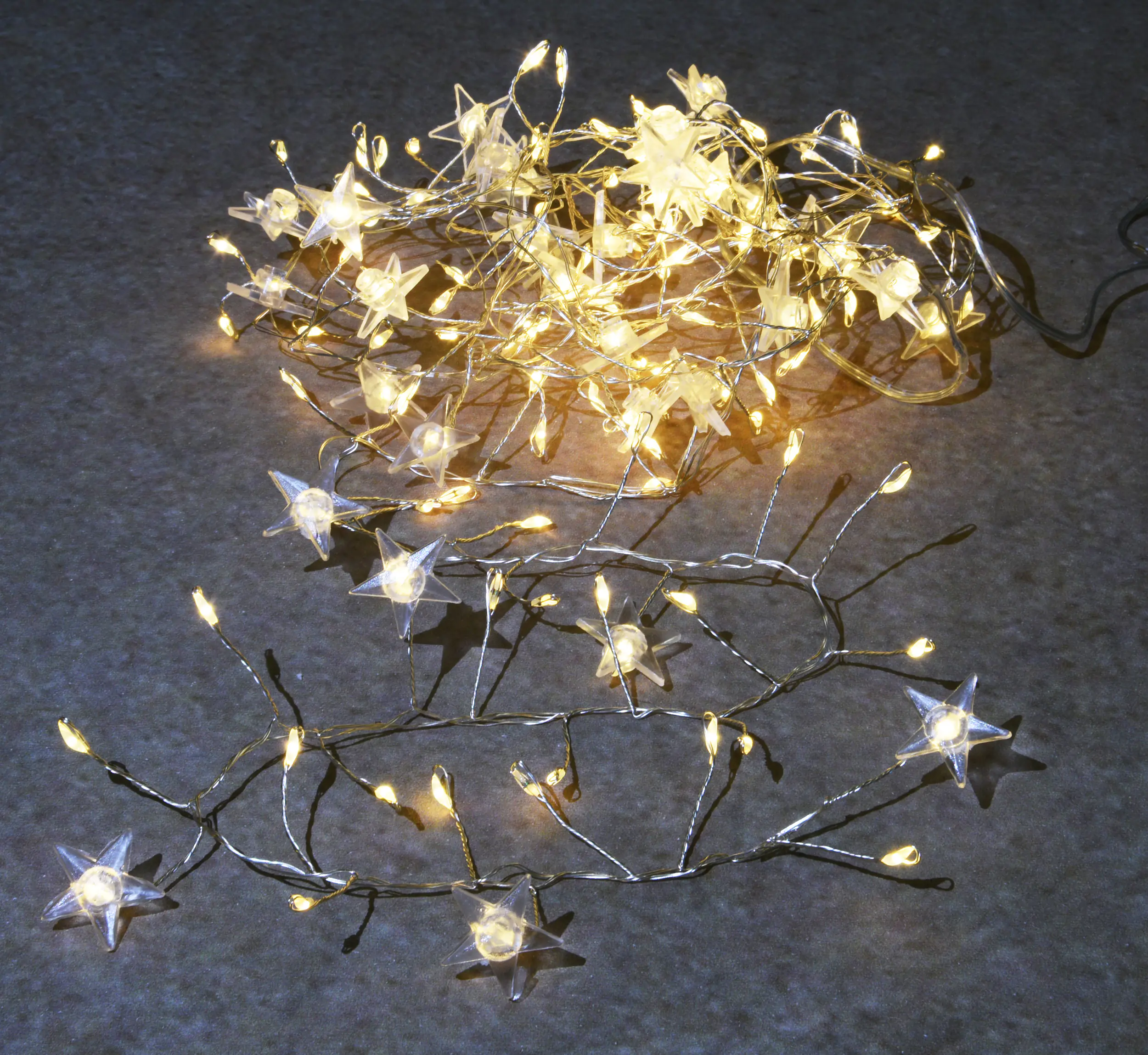 TrendLine Lichterkette Kunststoff 2 m L transparent