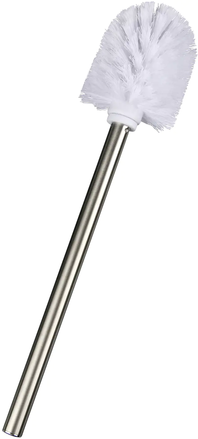 Wenko Ersatz-WC-Bürste mit Edelstahlstiel weiß