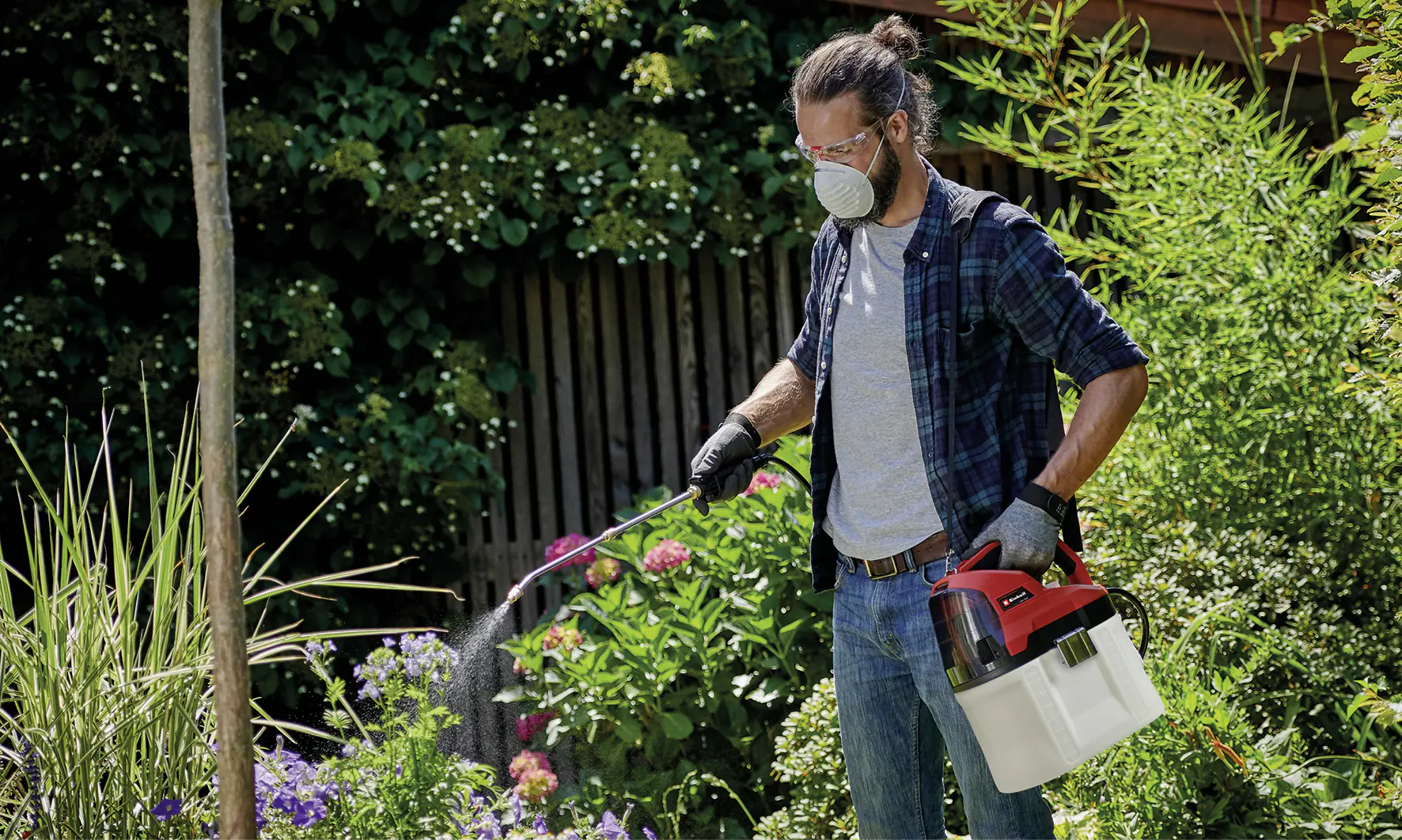 Einhell Akku Drucksprühgerät GE-WS 18/75 Li-Solo 60 l/h Durchflussmenge Einhell Akku Drucksprühgerät GE-WS 18/75 Li-Solo 60 l/h Durchflussmenge