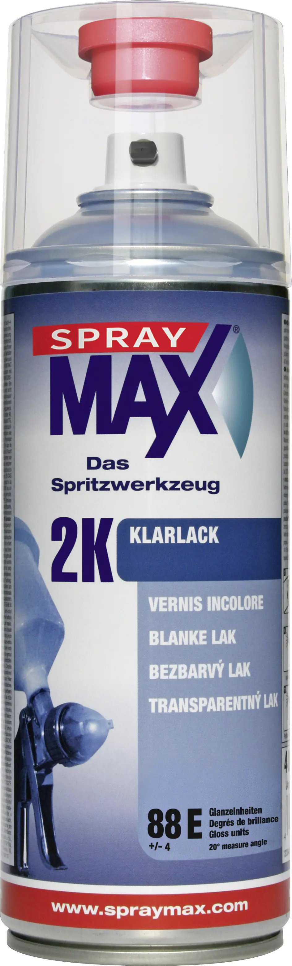 SprayMAX 2K Klarlack glänzend 400ml SprayMAX 2K Klarlack glänzend 400ml