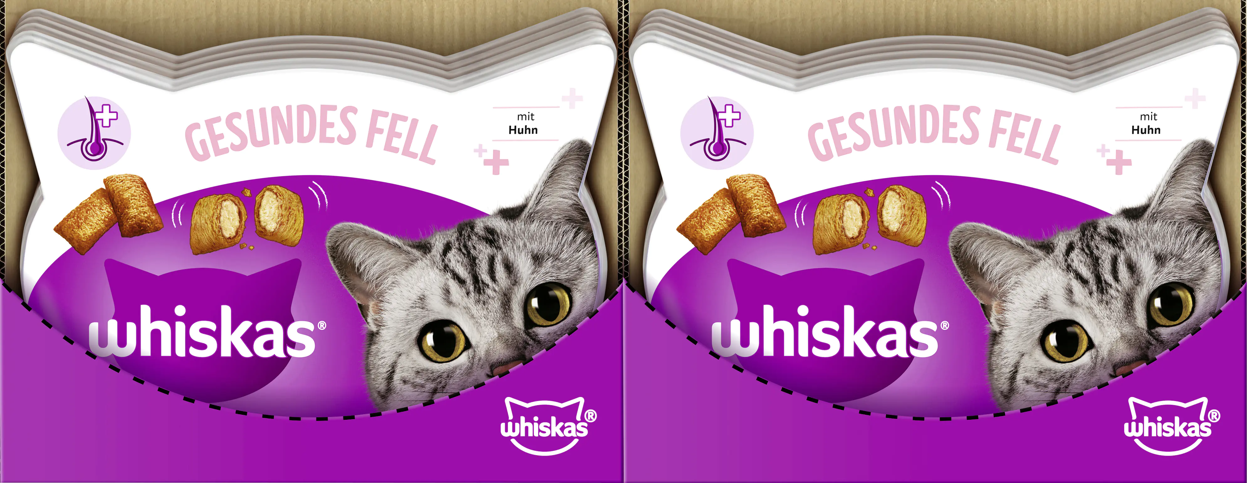 Whiskas Katzensnack gesundes Fell 50 g Whiskas Katzensnack gesundes Fell 50 g