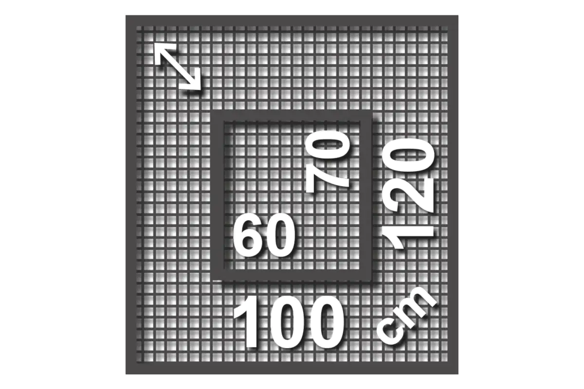 4003971700838_7 Schellenberg Fliegenschutz-Fenster TELESCOPE 60 x 70 - 100 x 120 cm anthrazit/anthrazit