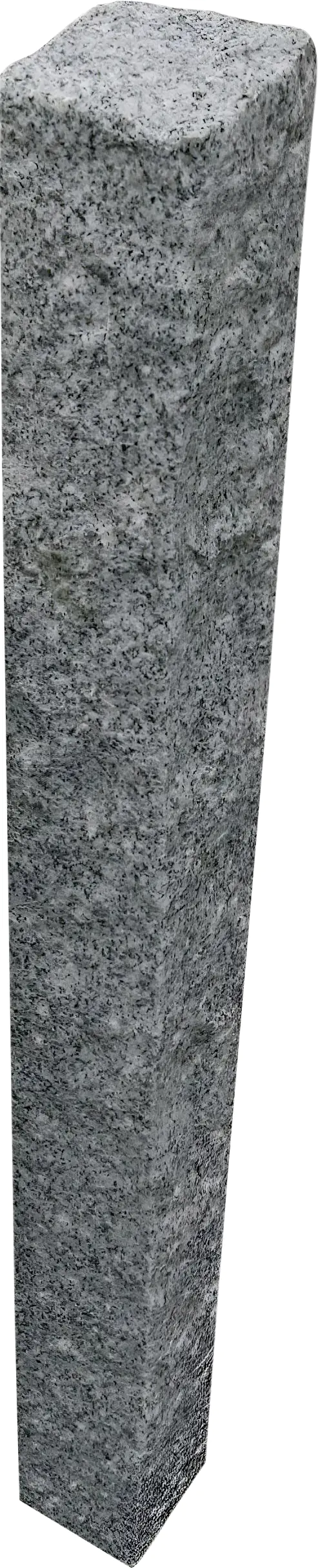 Palisade Granit 10 x 10 x 100 cm grau