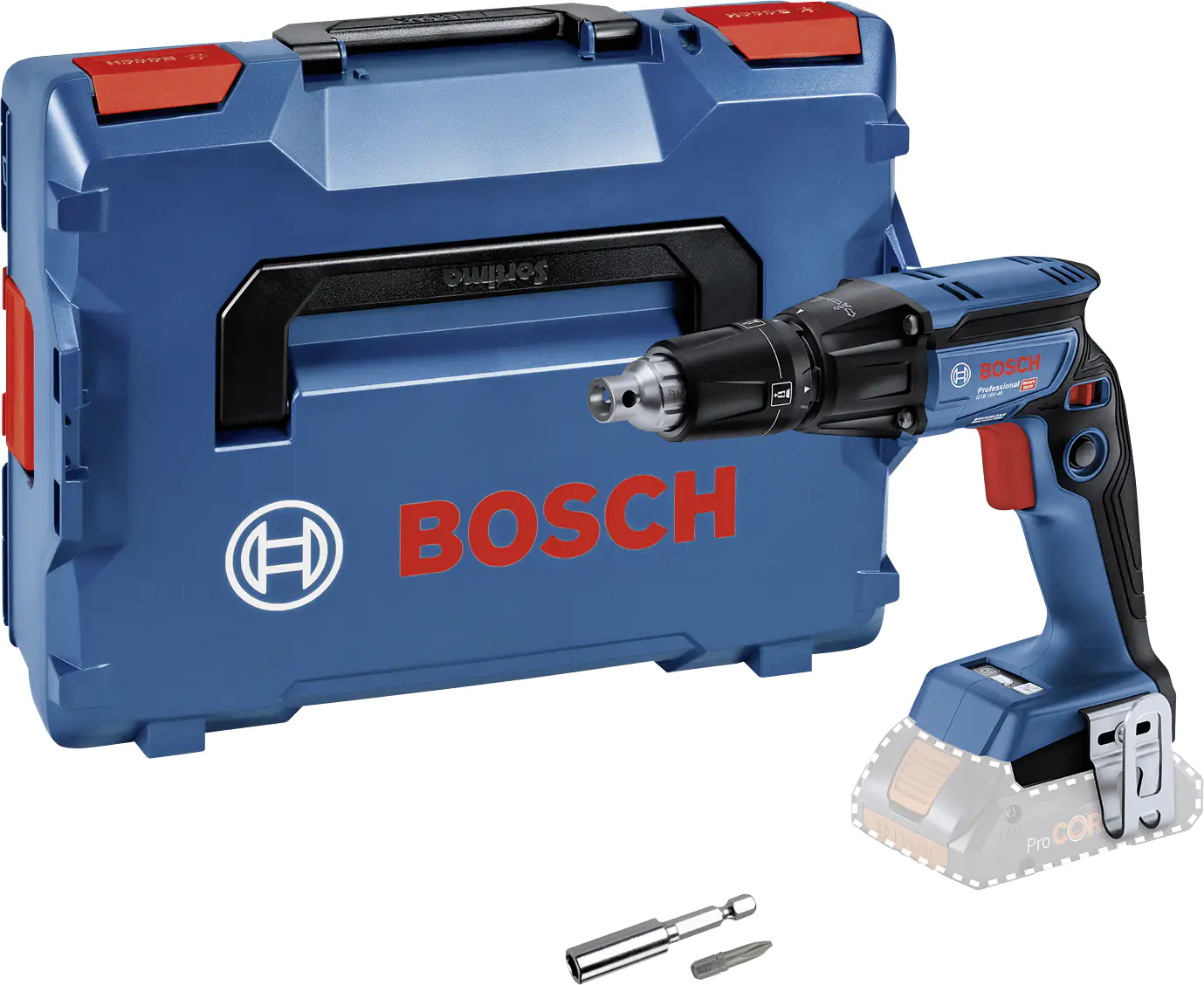 Bosch Professional Akku-Trockenbauschrauber GTB 18V-45 Solo L-Boxx Bosch Professional Akku-Trockenbauschrauber GTB 18V-45 Solo L-Boxx
