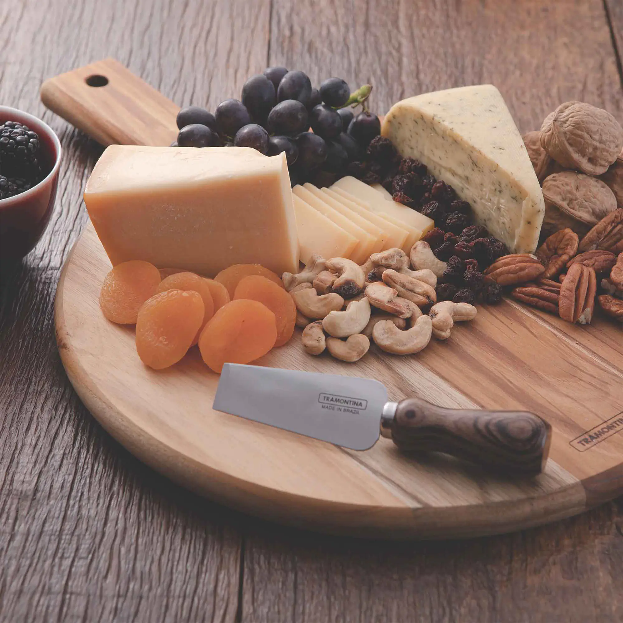 Tramontina Schneidebrett Teak Ø 30 cm