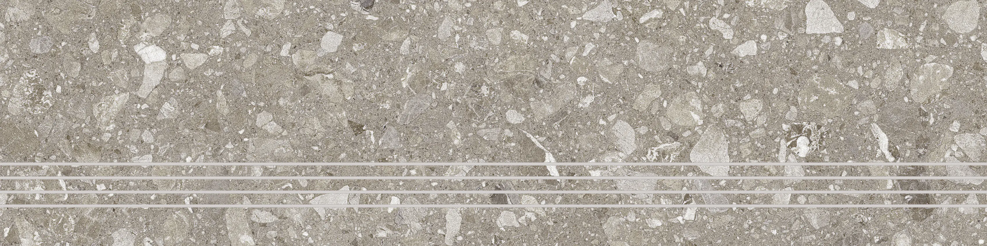 Treppenfliese Terra 30 x 120 cm greige