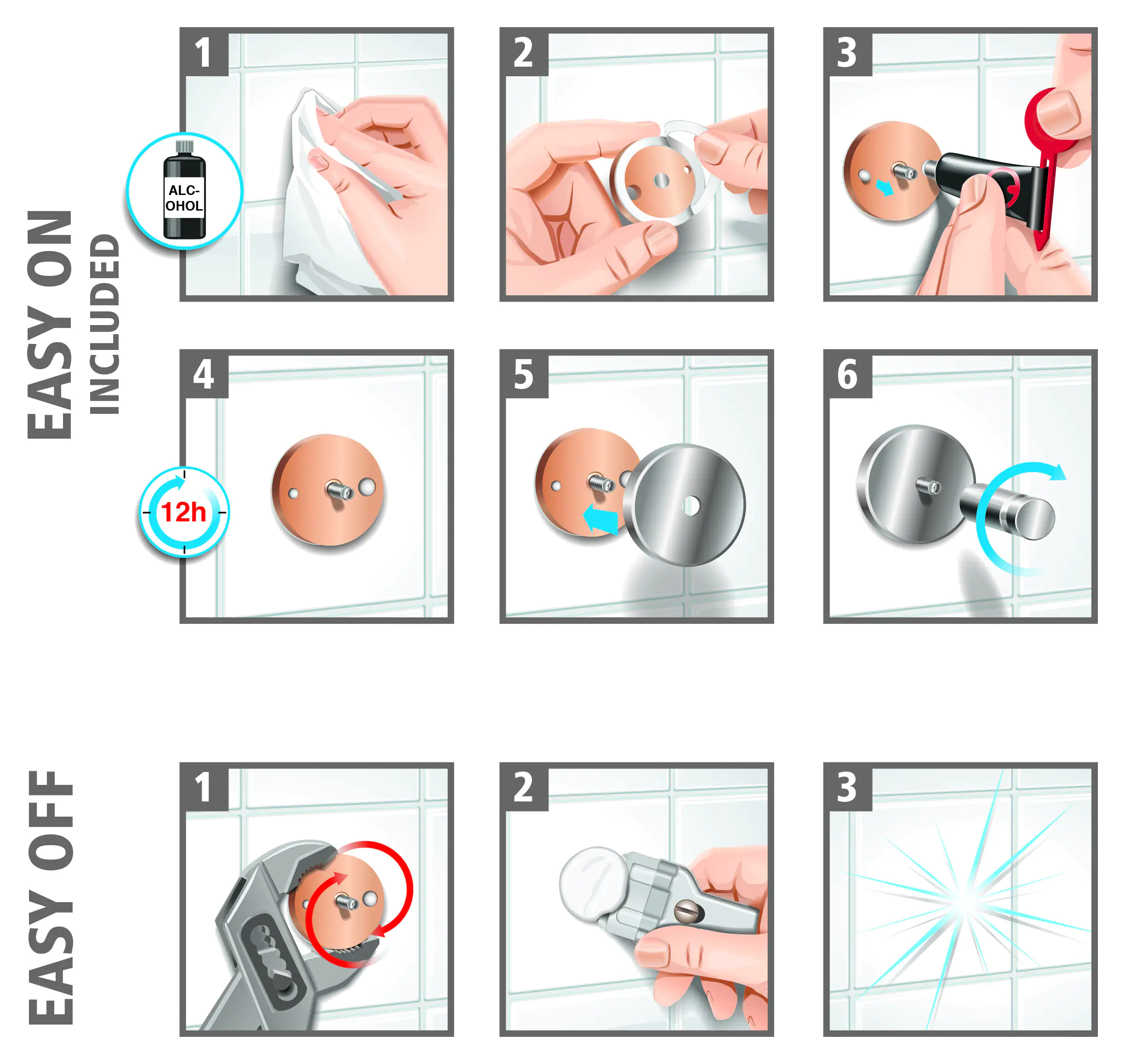 Tesa Befestigungsadapter BK177-2