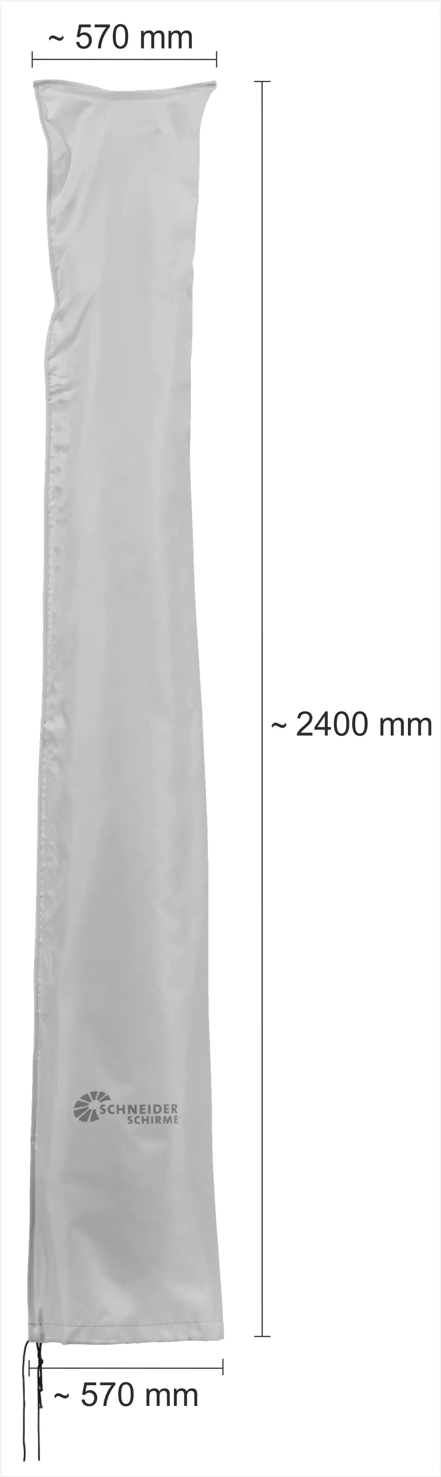 4000570813402 Schneider Schutzhülle für Ampelschirme für Schirme 3 x 3 m und bis Ø 400 cm