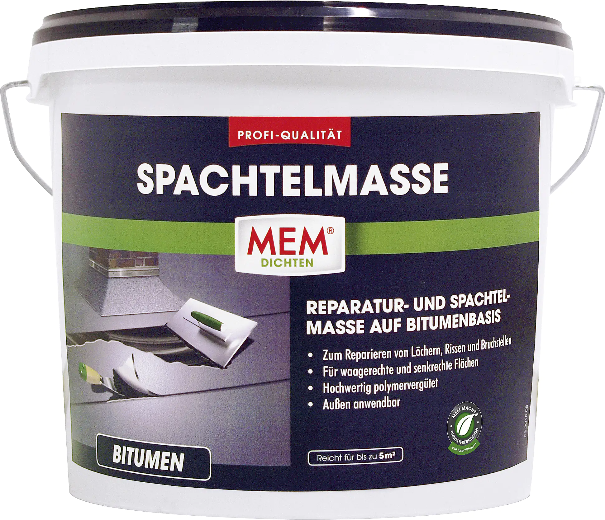 MEM Bitumen Spachtelmasse 7 kg
