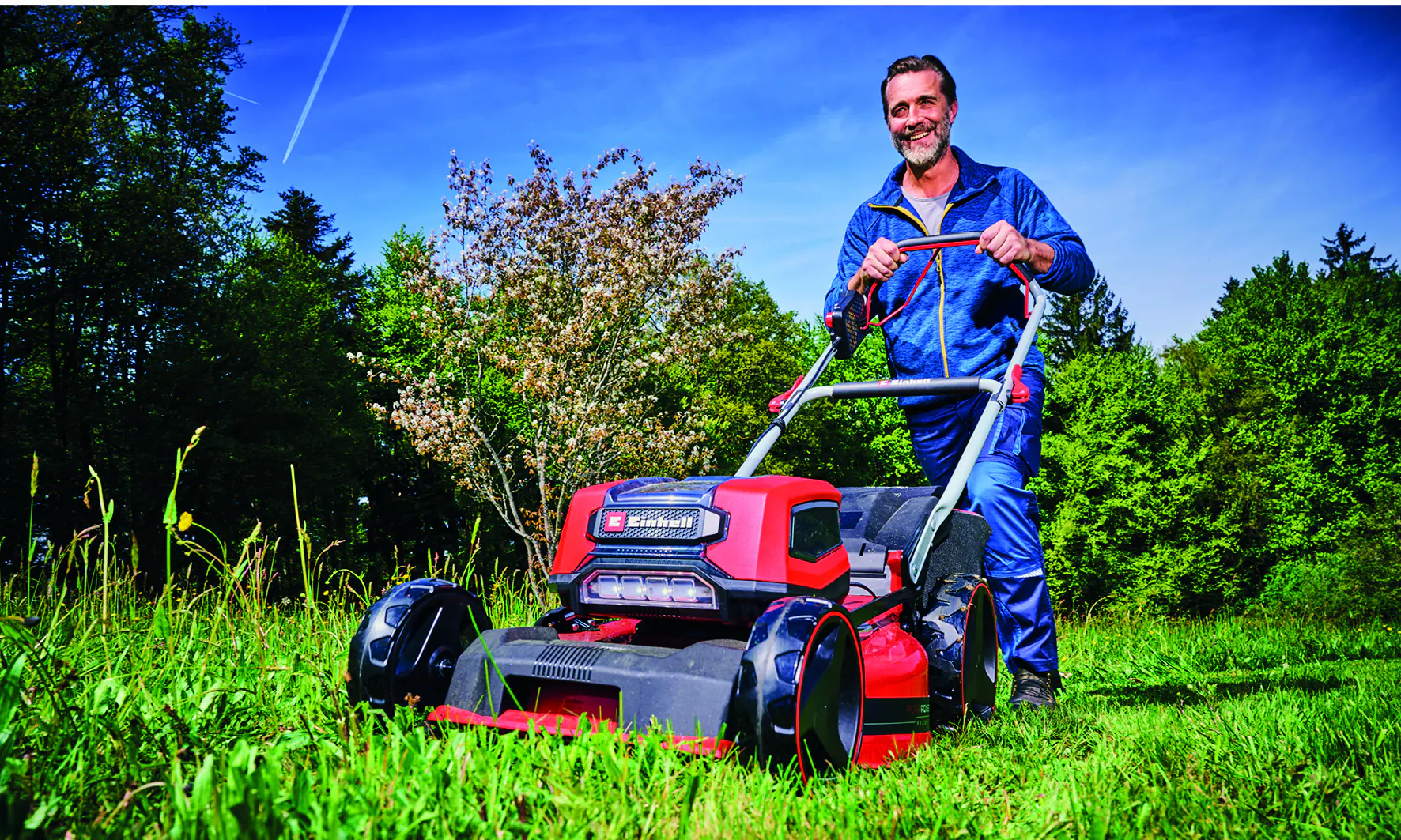 Einhell Akku Rasenmäher GP-CM 36/47 S Li BL 47 cm Schnittbreite
