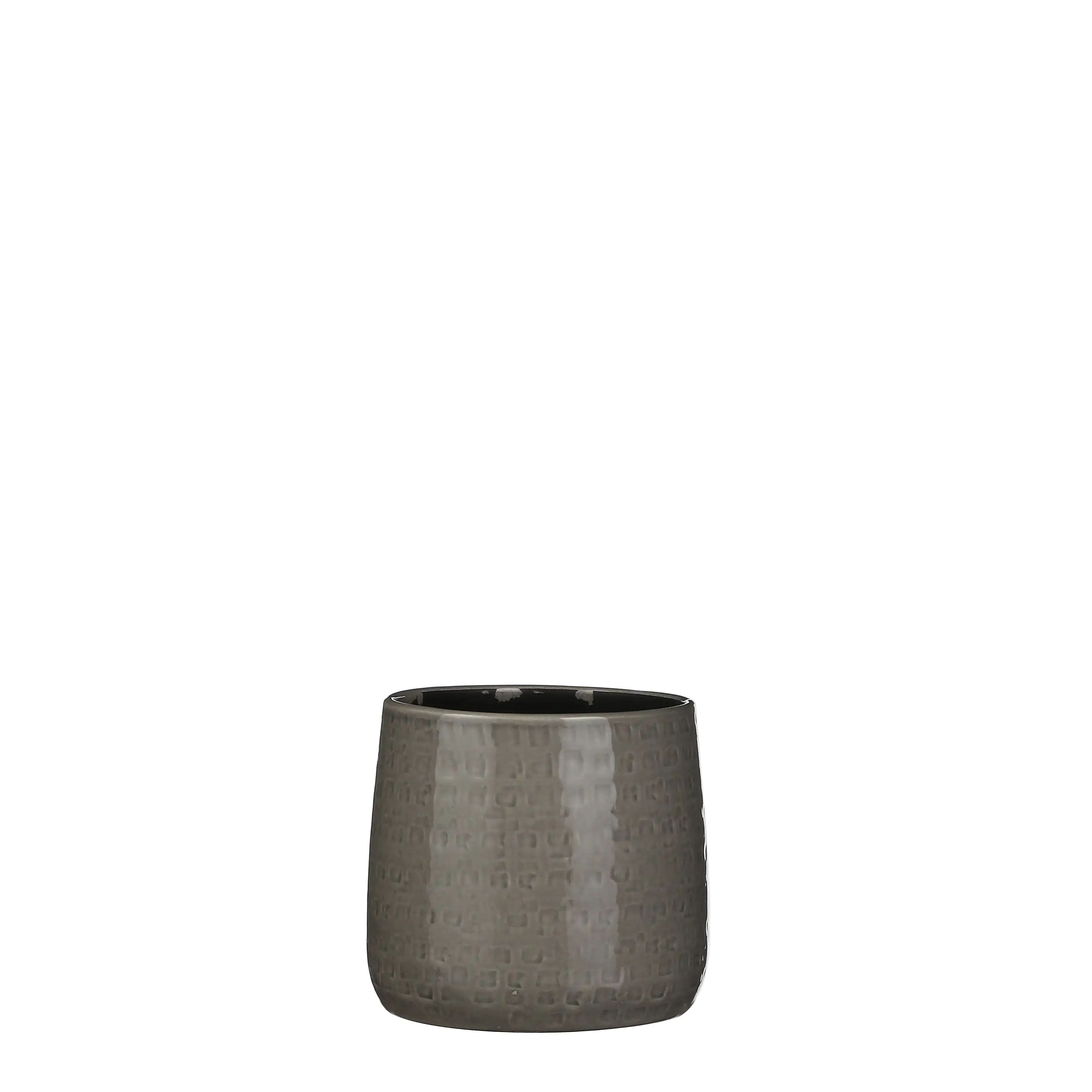 8718861584400 Übertopf Floyd Ø 17 x 19 cm grau