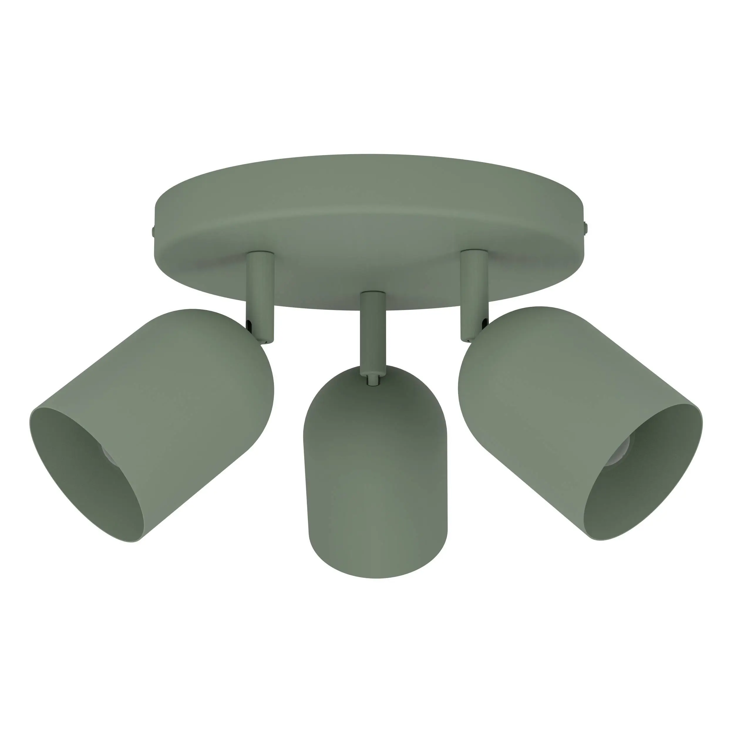 Eglo Leuchten 3er Spot Rondell Tilston Ø 25 x 21 cm grün