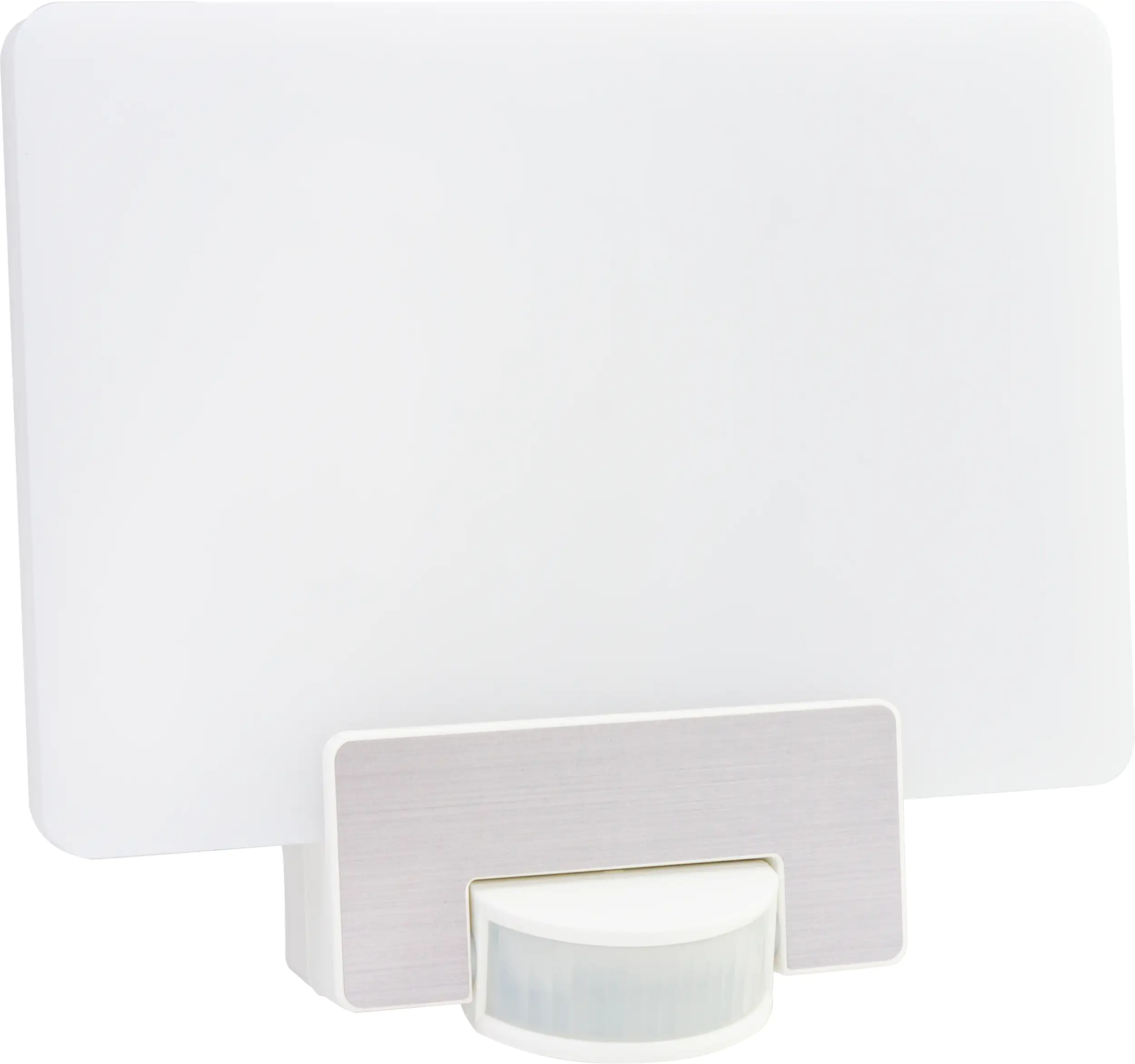 REV LED Außenwandleuchte Hausnummer 12 W, Bewegungsmelder, weiß