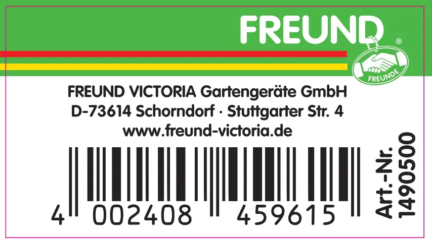 Freund Victoria Standard Klappsense 60 cm inkl. Stahlrohrsensenbaum Freund Victoria Standard Klappsense 60 cm inkl. Stahlrohrsensenbaum