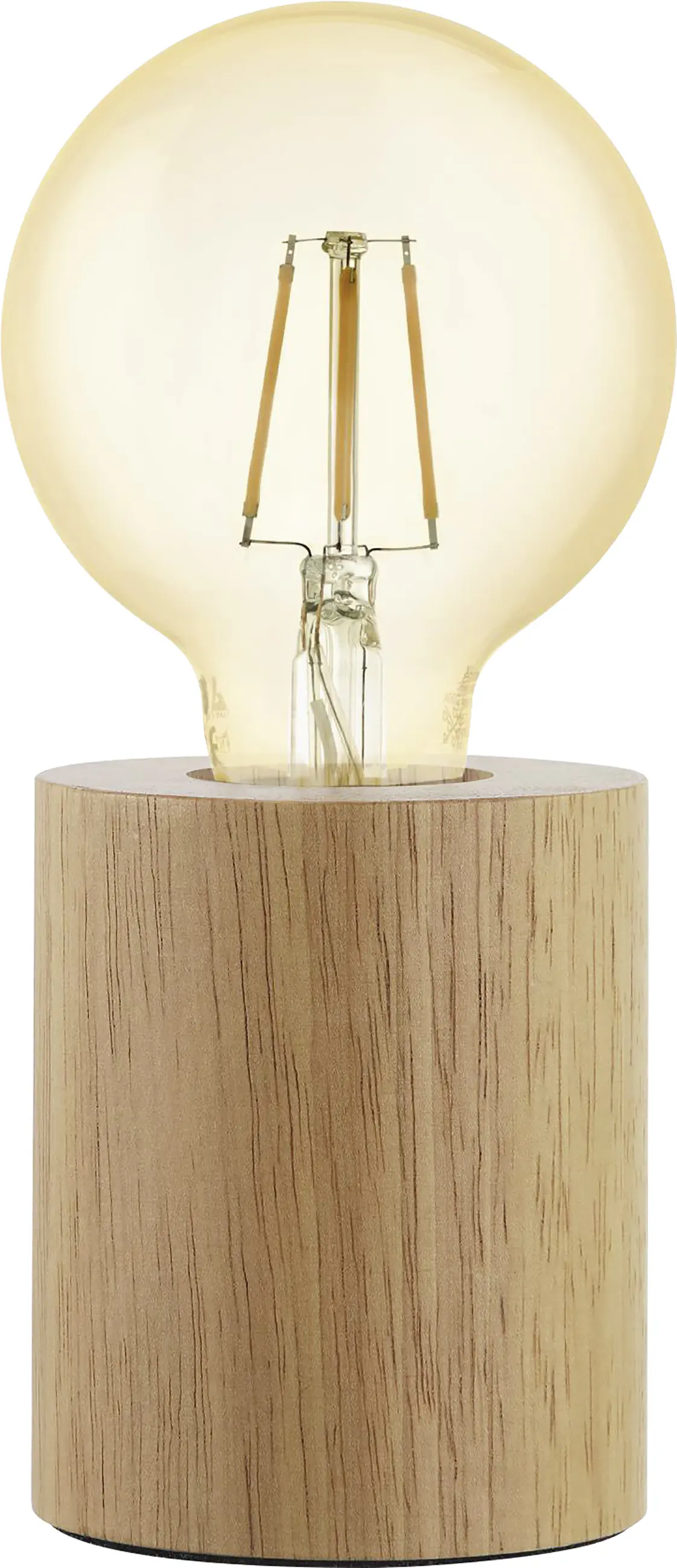 Eglo Tischleuchte Turialdo braun 10 x 8,5 cm E27