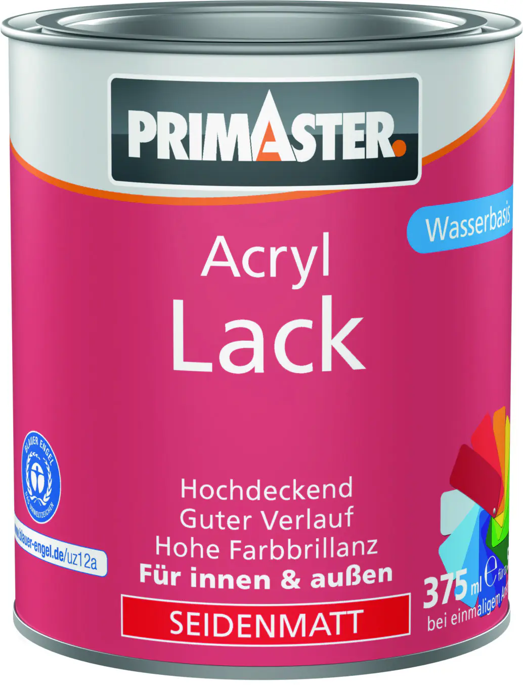Primaster Acryl Lack laubgrün seidenmatt 375 ml