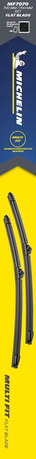 Michelin Scheibenwischer Multi Fit Set MF7070