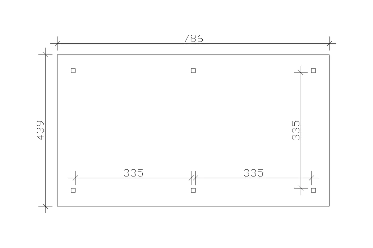 SKAN HOLZ Pavillon Orleans 2 Leimholz, natur