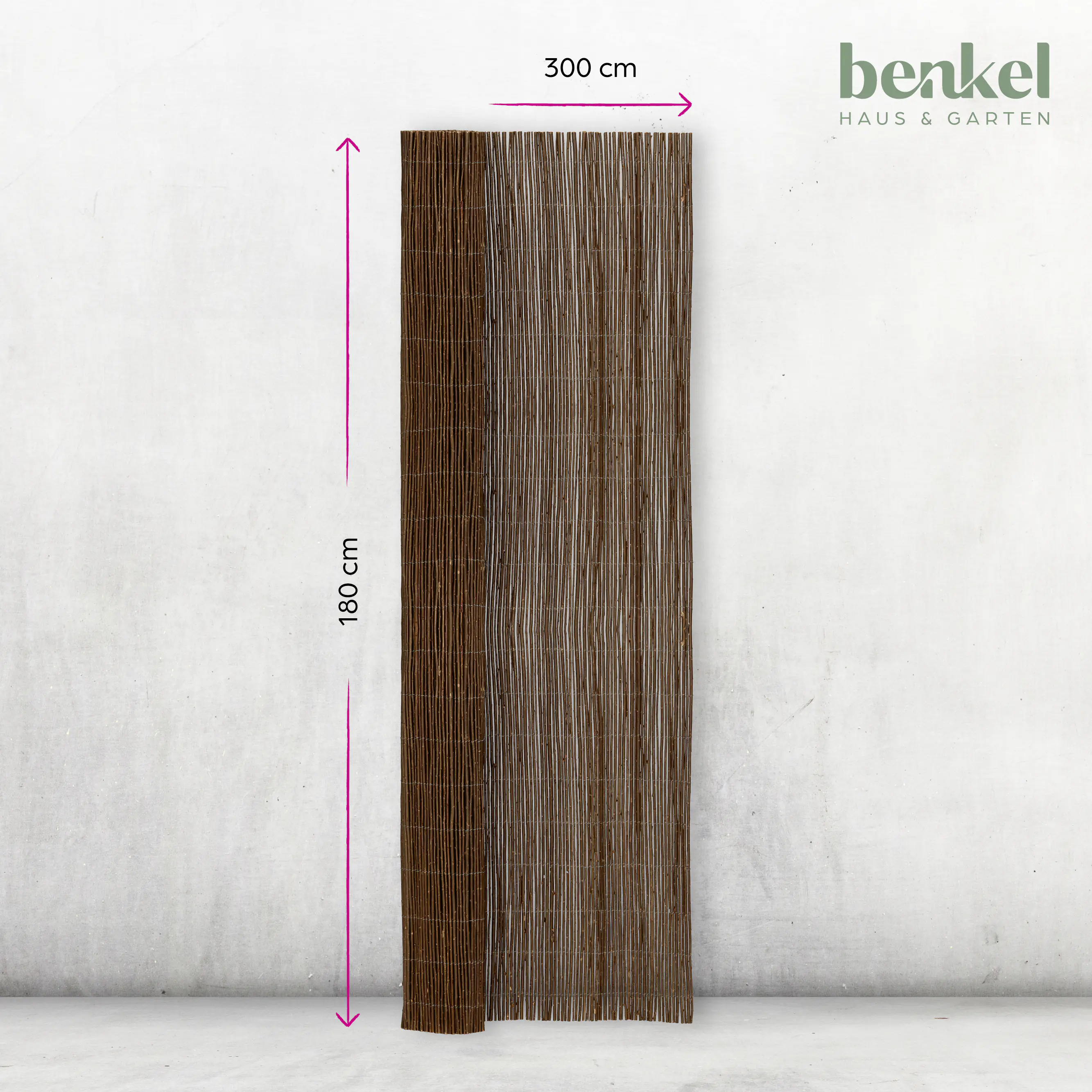 Weidenmatte 1,8 x 3 m