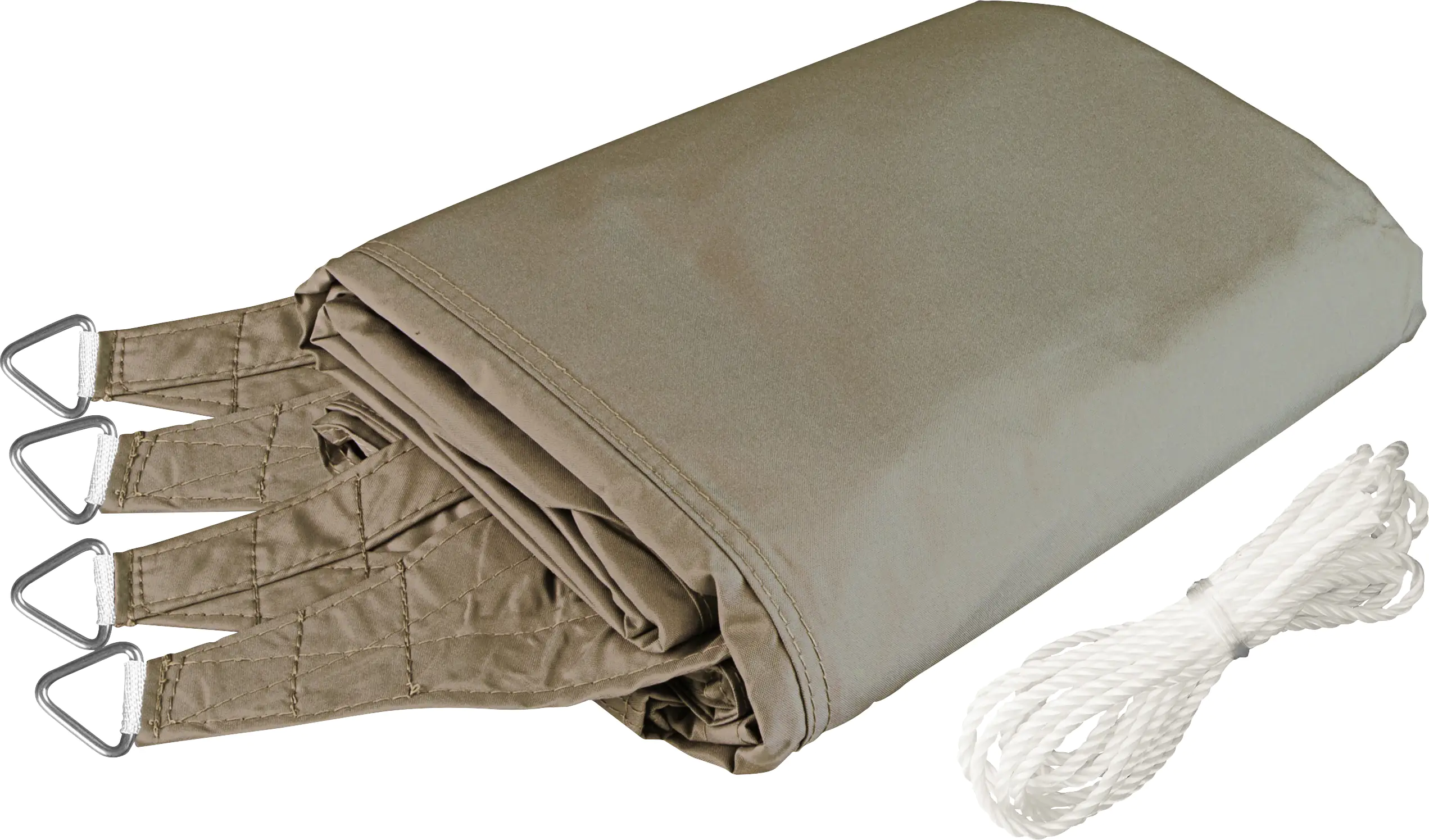 Windhager Sonnensegel Cannes taupe 3 x 3 m