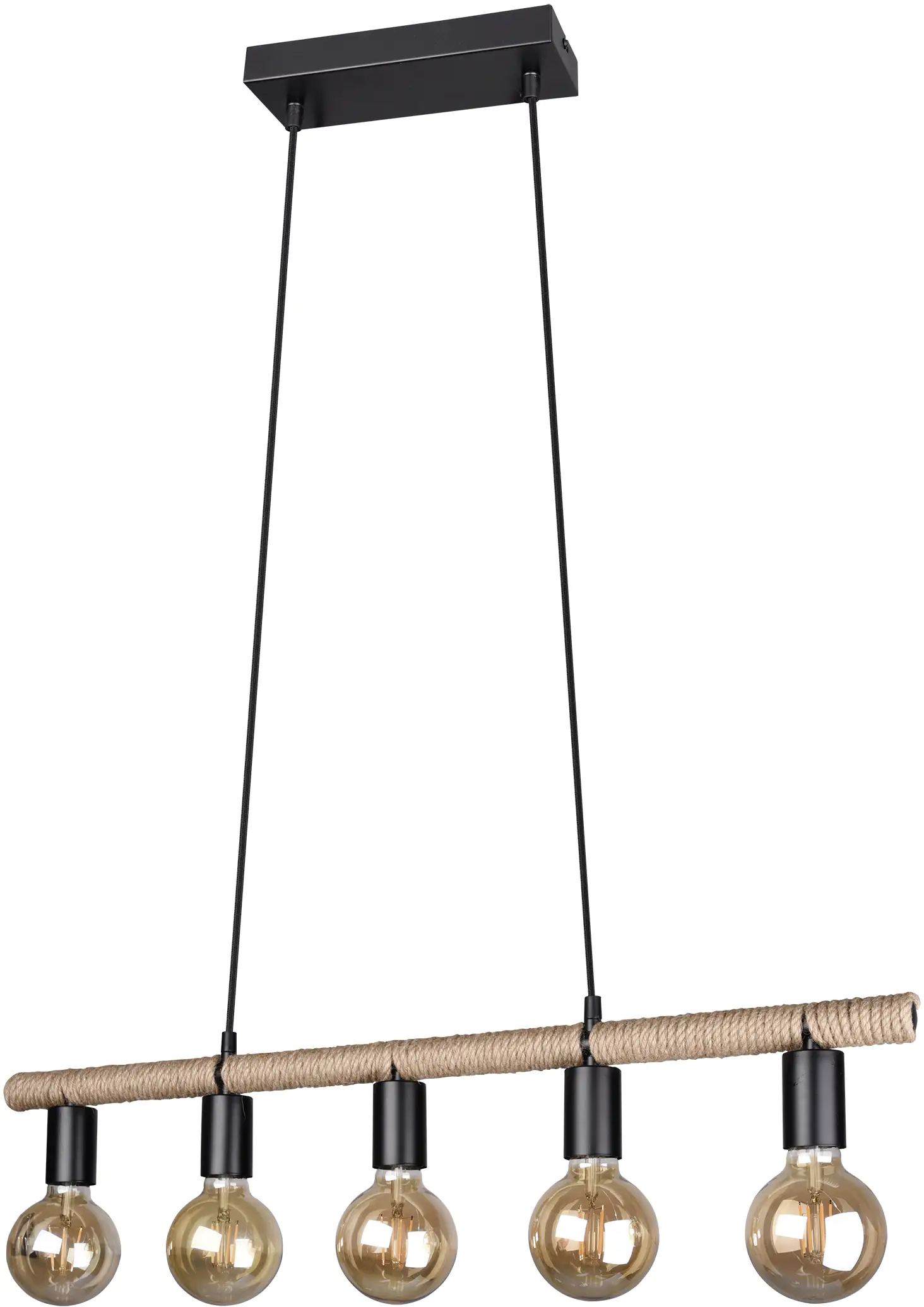 Reality Leuchten Pendelleuchte Einar 5-flammig