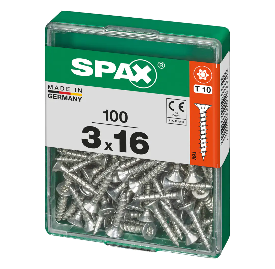 Spax Universalschrauben 3.0 x 16 mm TX 10 - 100 Stk.