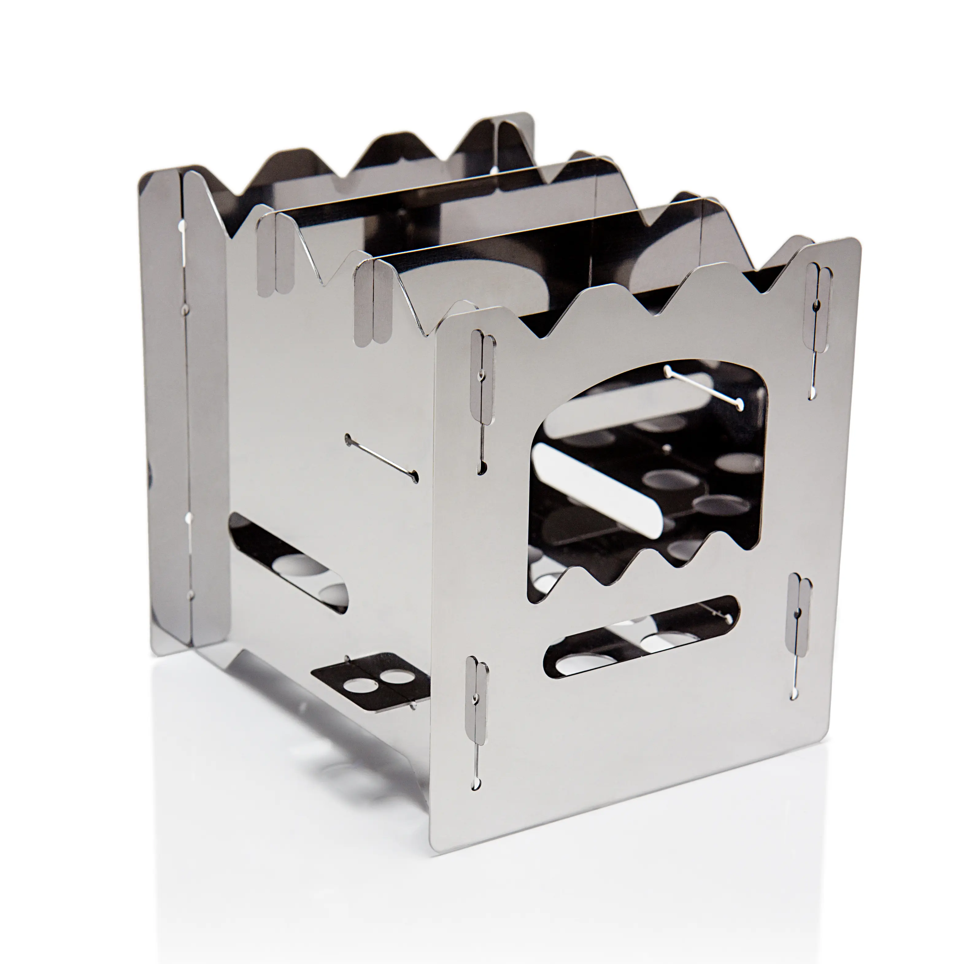 Petromax Hobo-Kocher bk1 kompakter Steckherd Edelstahl