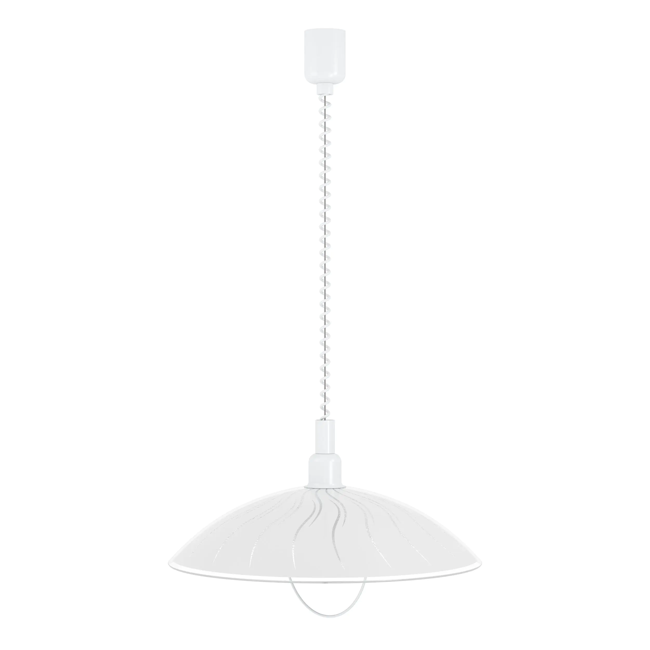Eglo Pendelleuchte Alvez weiß Ø 42 cm E27, weiß Eglo Pendelleuchte Alvez weiß Ø 42 cm E27, weiß
