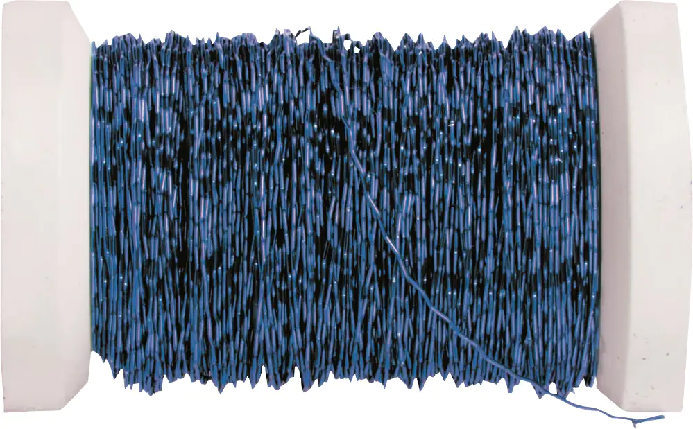 Glorex Effektdraht blau, 0,3 mm