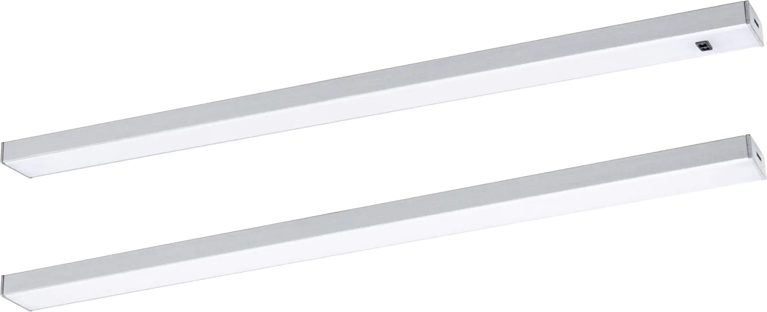 Paulmann LED Lichtleiste Inline chrom matt 35 cm TW 2er Set