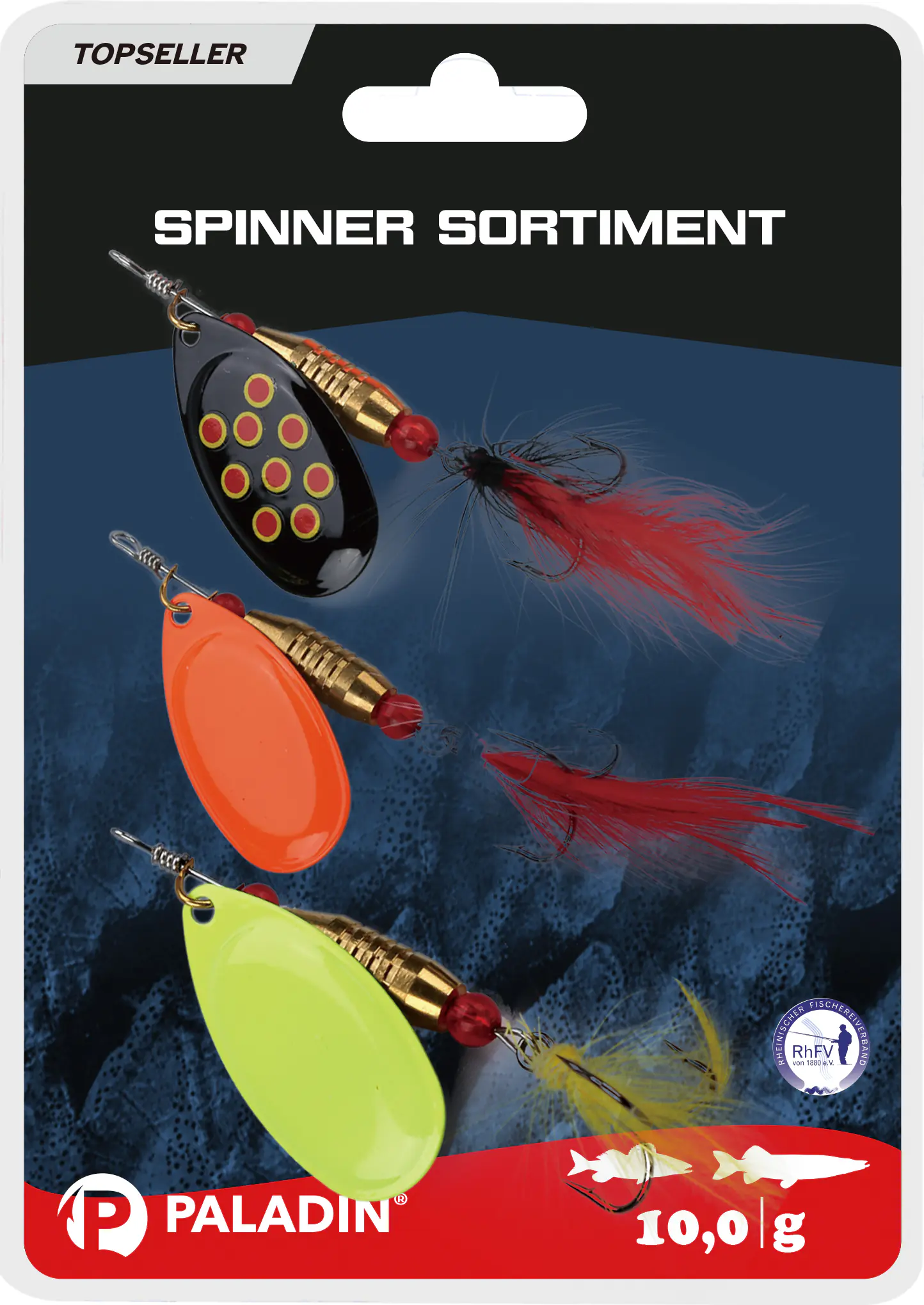 Paladin Spinner Sortiment II 10 g 3 Stück