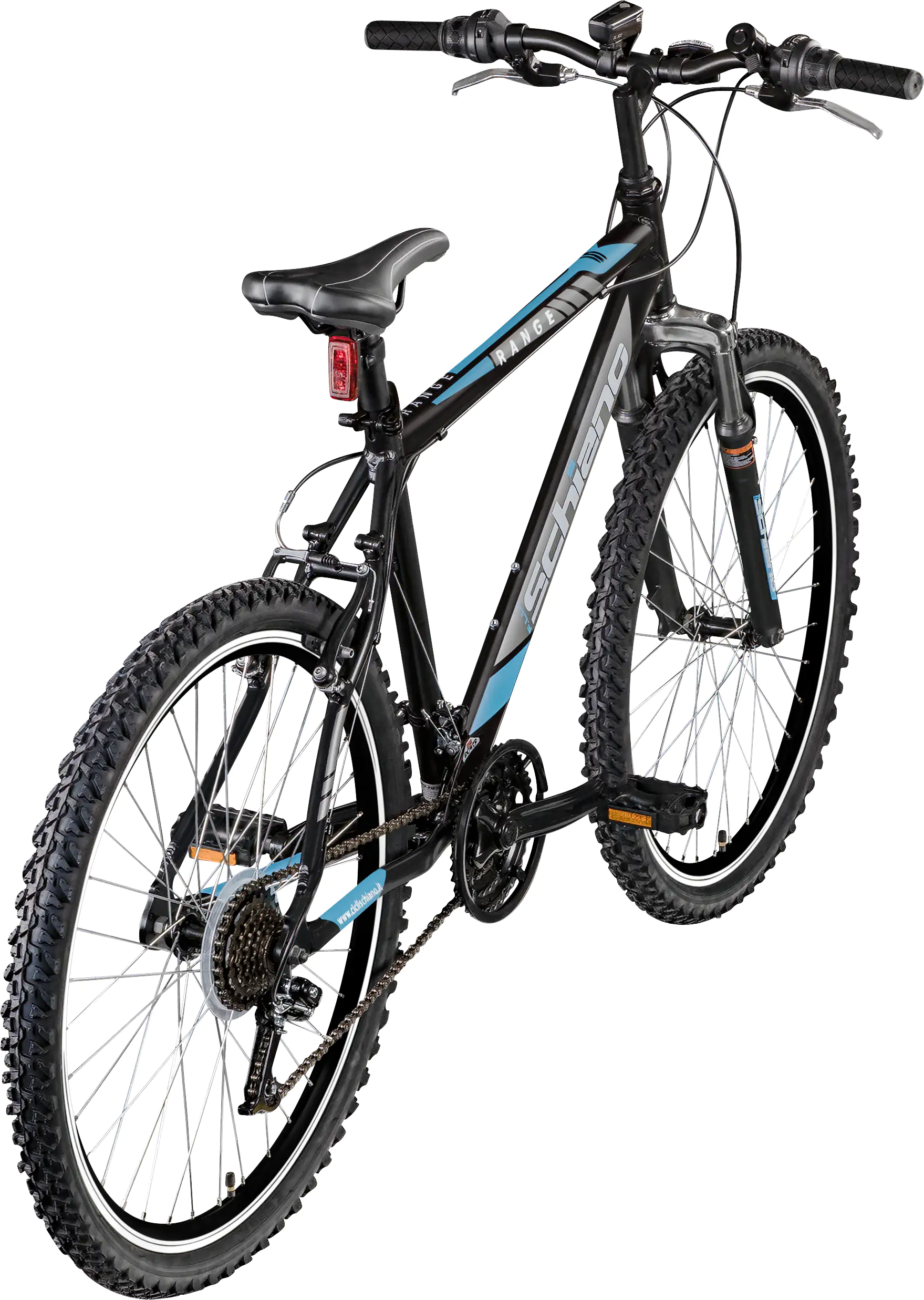 Schiano Alu Mountainbike 26 Zoll RH 48cm 18-Gang schwarz blau