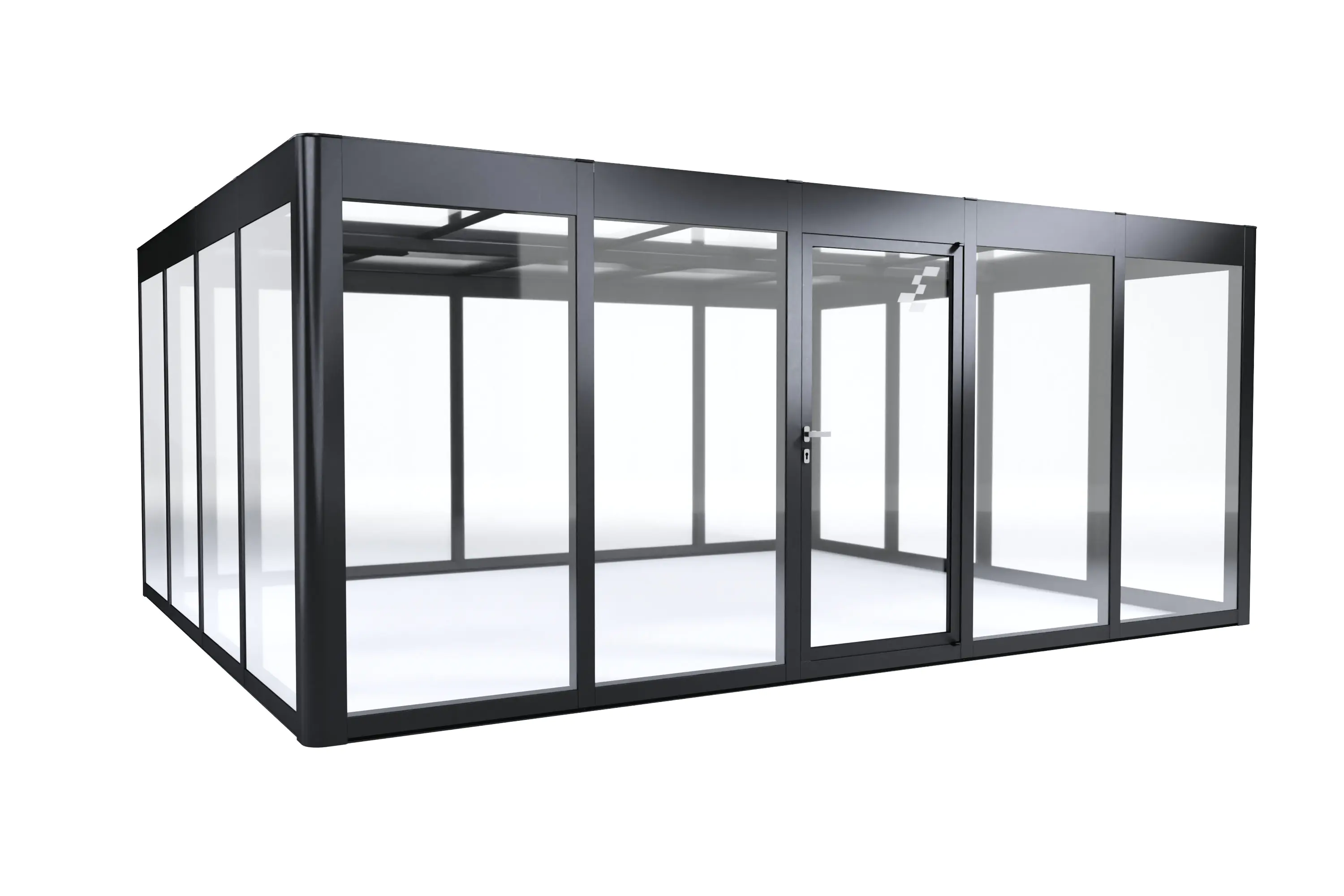 SunElements SunGarden Gartenhaus Infinity 5.4 548 x 443 cm anthrazit-metallic